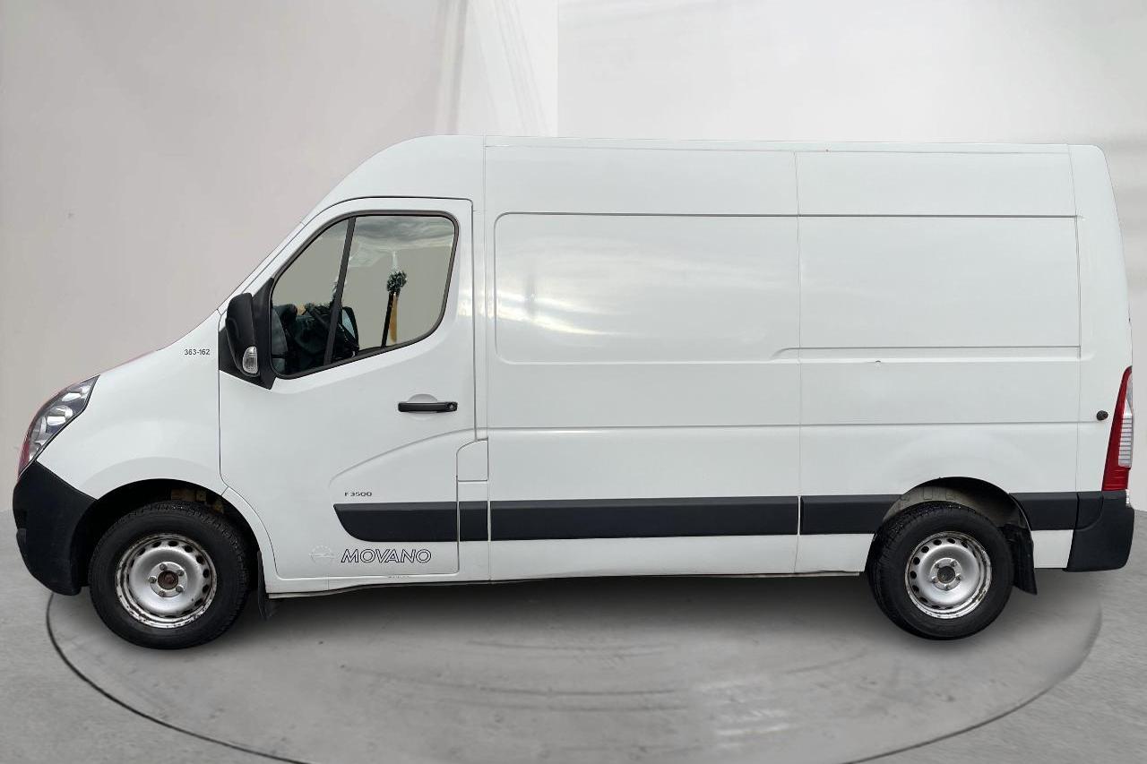 Opel Movano 2.3 CDTI 2WD Skåp (125hk) - 10 868 mil - Automat - vit - 2012