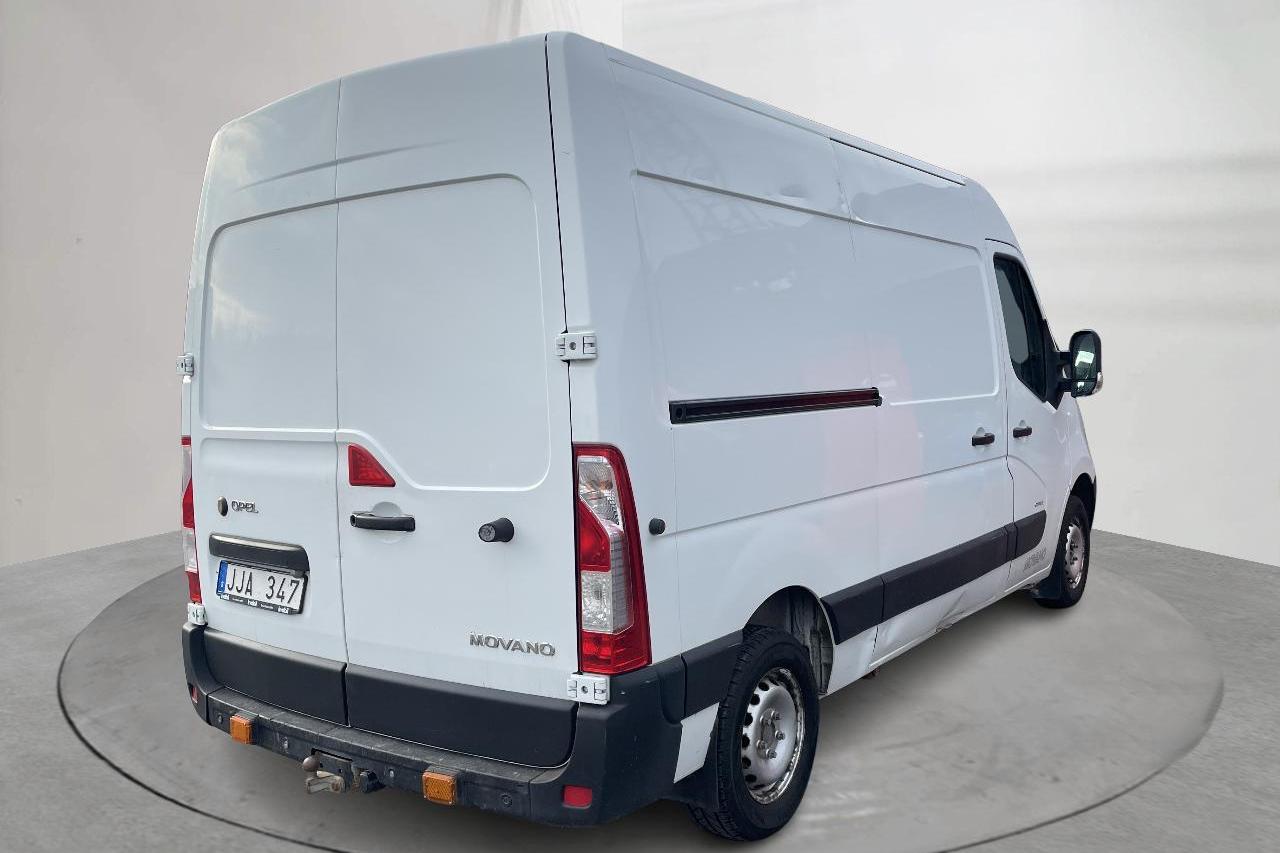 Opel Movano 2.3 CDTI 2WD Skåp (125hk) - 10 868 mil - Automat - vit - 2012