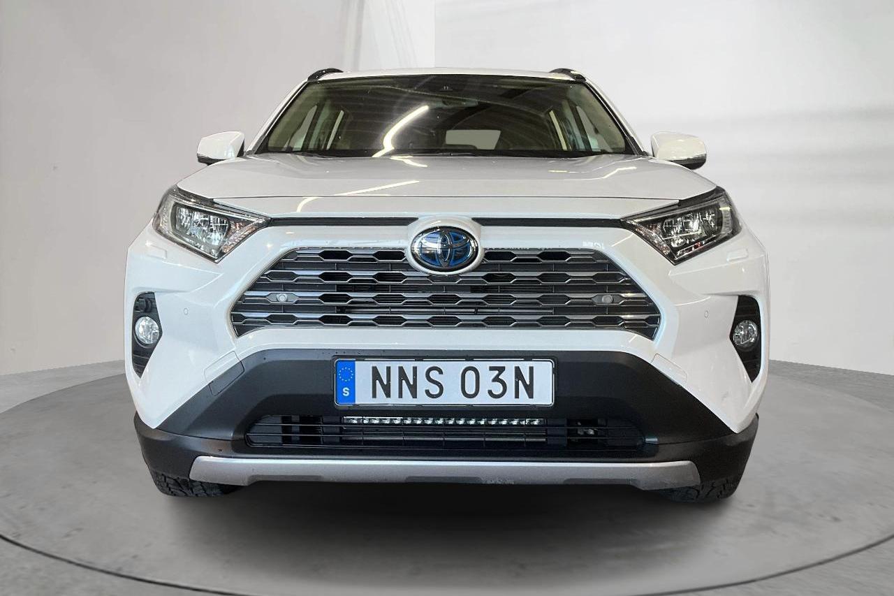 Toyota RAV4 2.5 HSD AWD (222hk) - 102 730 km - Automatyczna - biały - 2021