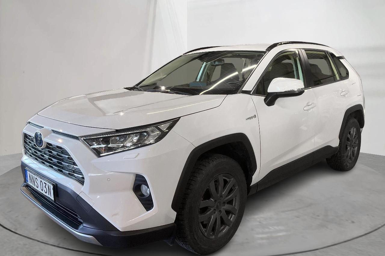 Toyota RAV4 2.5 HSD AWD (222hk) - 102 730 km - Automatyczna - biały - 2021