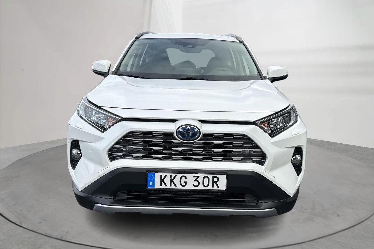 Toyota RAV4 2.5 HSD AWD (222hk) - 124 910 km - Automaattinen - valkoinen - 2021