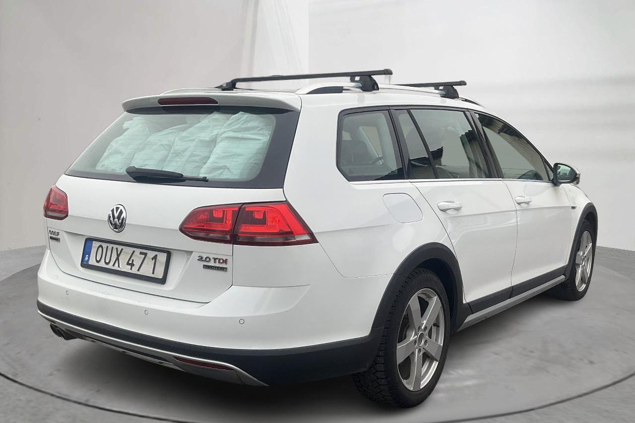 VW Golf Alltrack 2.0 TDI 4Motion (184hk) - 279 720 km - Automaattinen - valkoinen - 2015