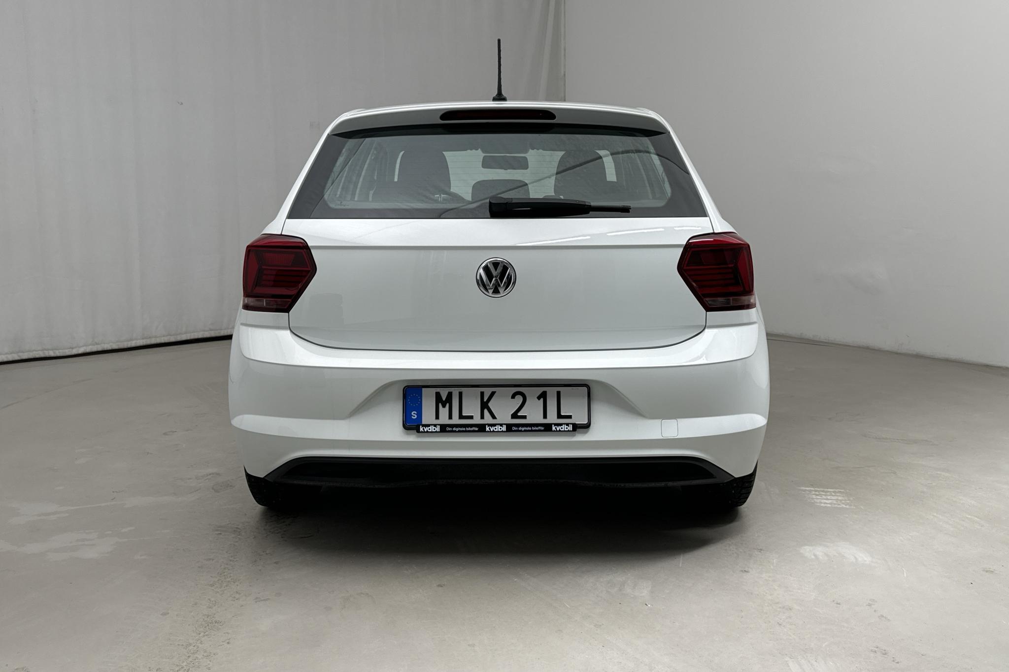 VW Polo 1.0 TSI 5dr (95hk) - 50 560 km - Manualna - biały - 2020