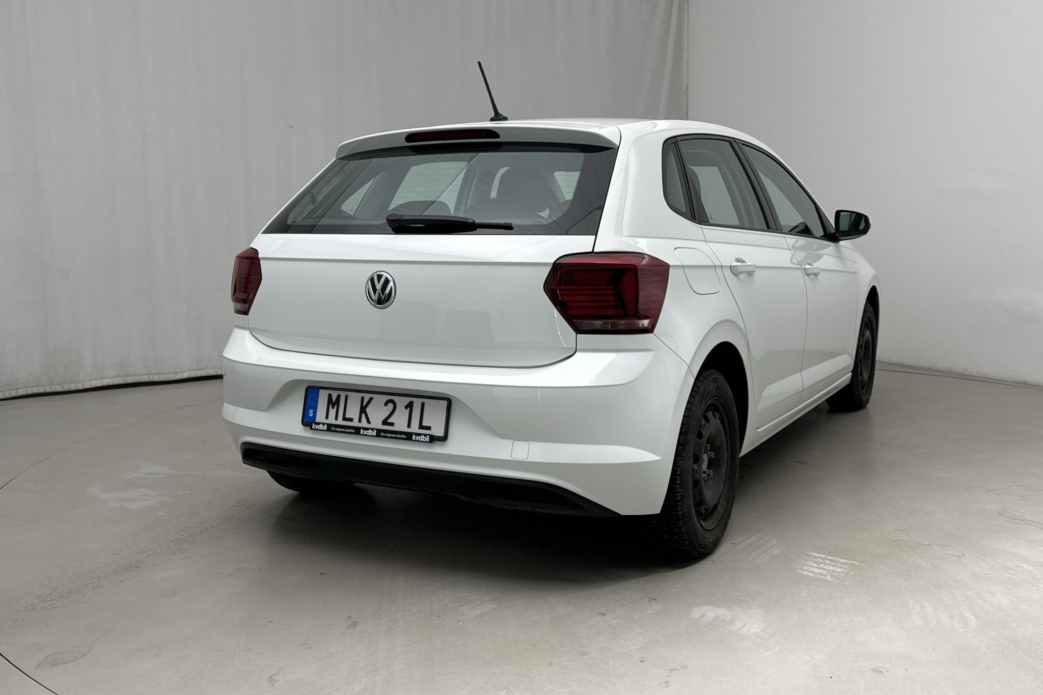 VW Polo 1.0 TSI 5dr (95hk) - 5 056 mil - Manuell - vit - 2020