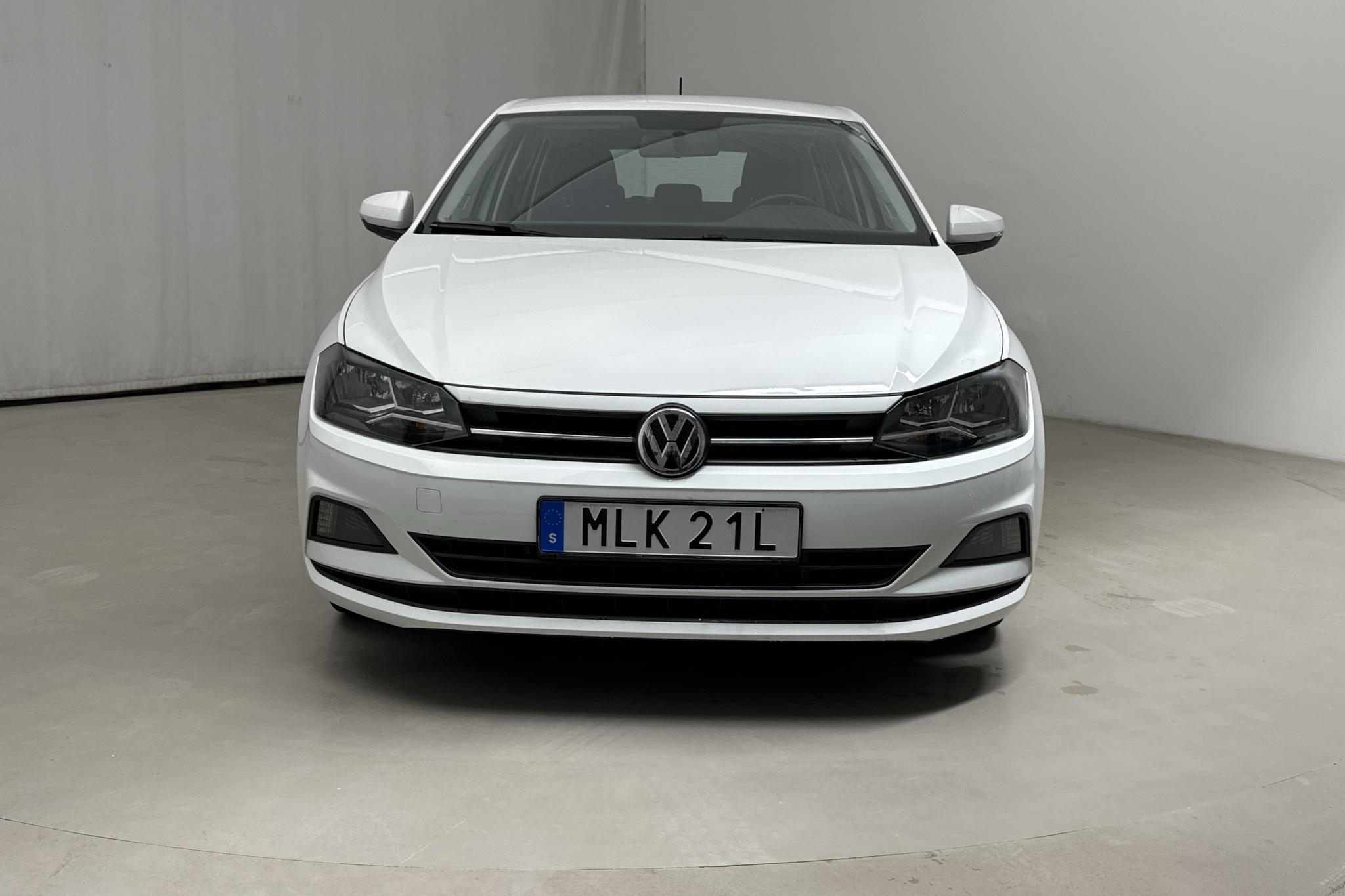 VW Polo 1.0 TSI 5dr (95hk) - 50 560 km - Manualna - biały - 2020