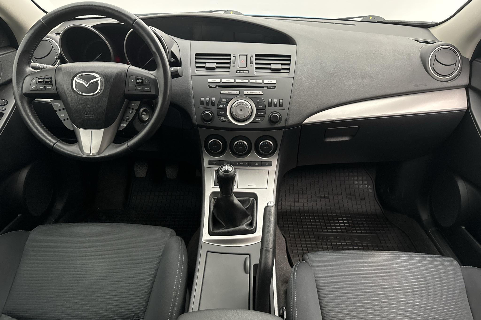 Mazda 3 1.6 DE 5dr (109hk) - 86 730 km - Käsitsi - sinine - 2010