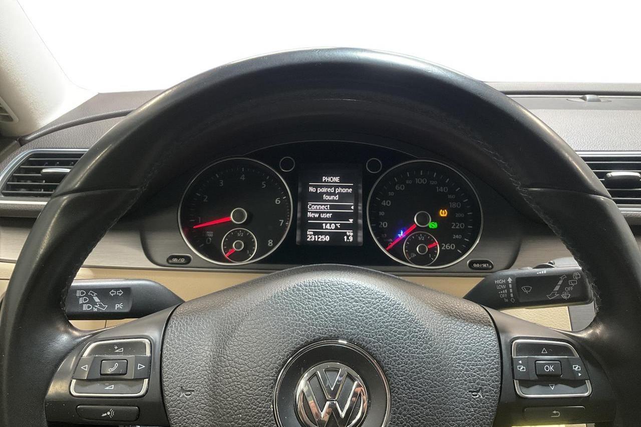 VW Passat 1.4 TSI EcoFuel Variant (150hk) - 231 250 km - Automatyczna - czarny - 2013