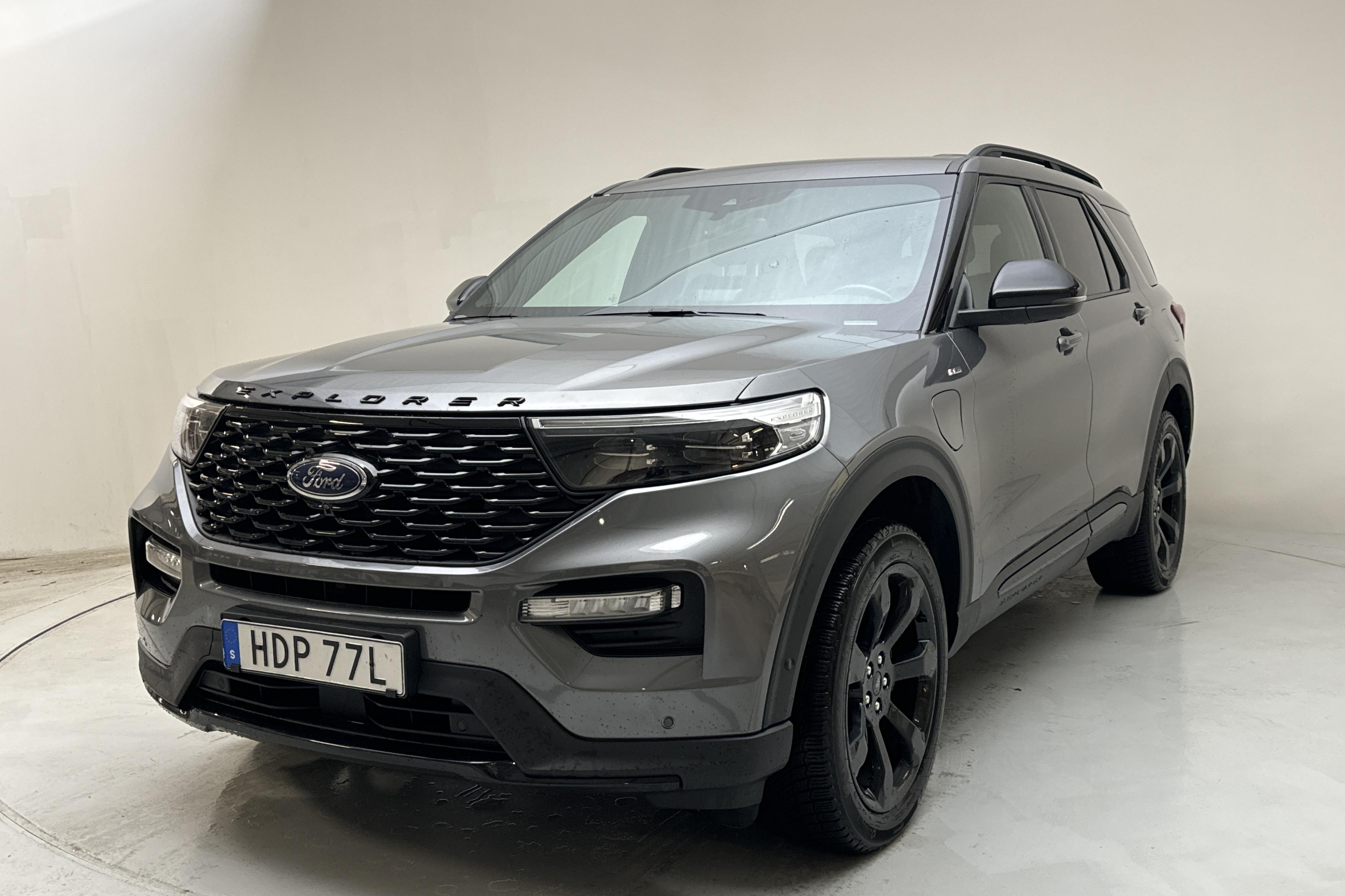 Ford Explorer 3.0T EcoBoost (457hk) - 87 940 km - Automatyczna - szary - 2021