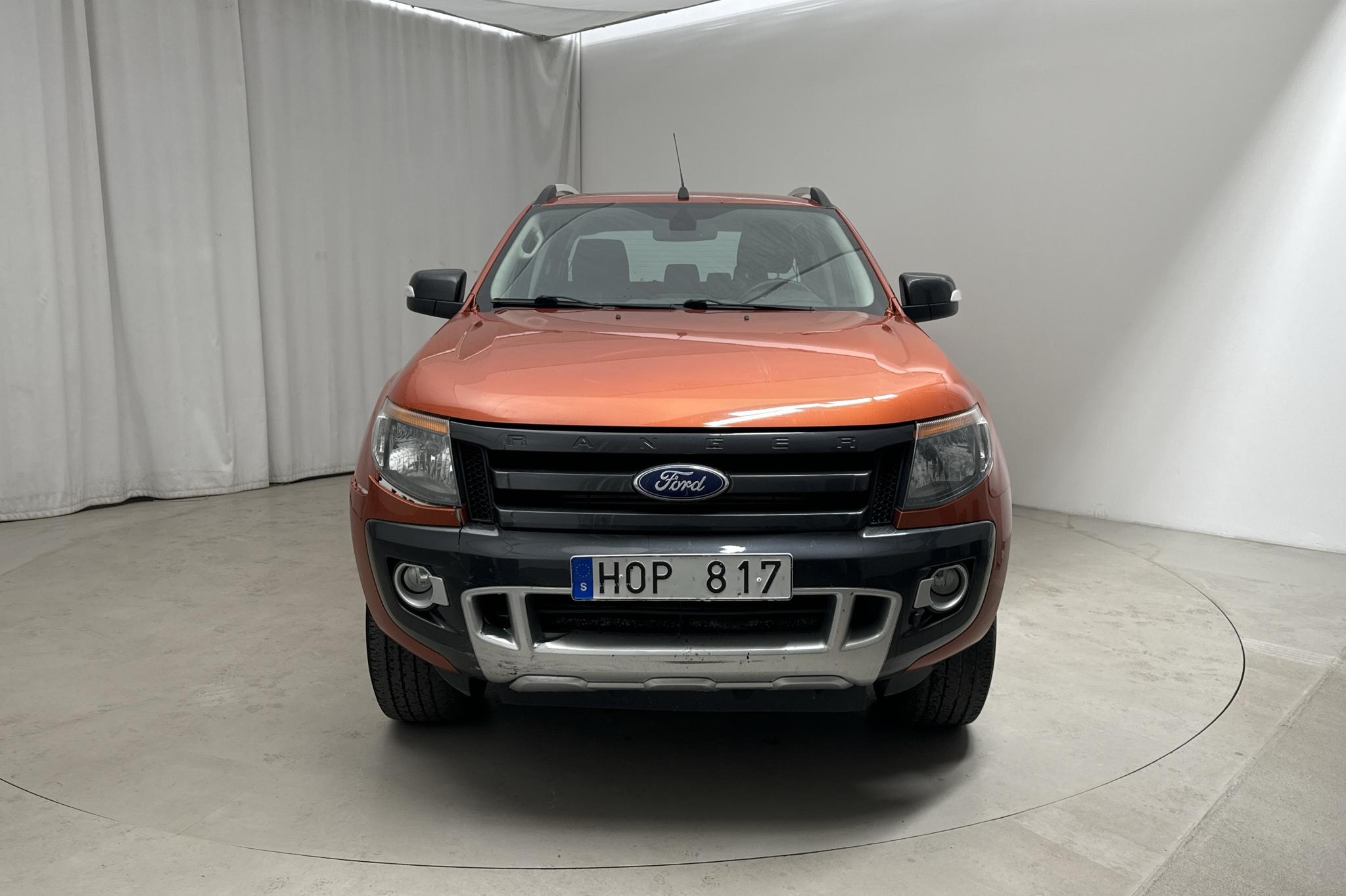 Ford Ranger 3.2 TDCi 4WD (200hk) - 190 110 km - Automaatne - oranž - 2013