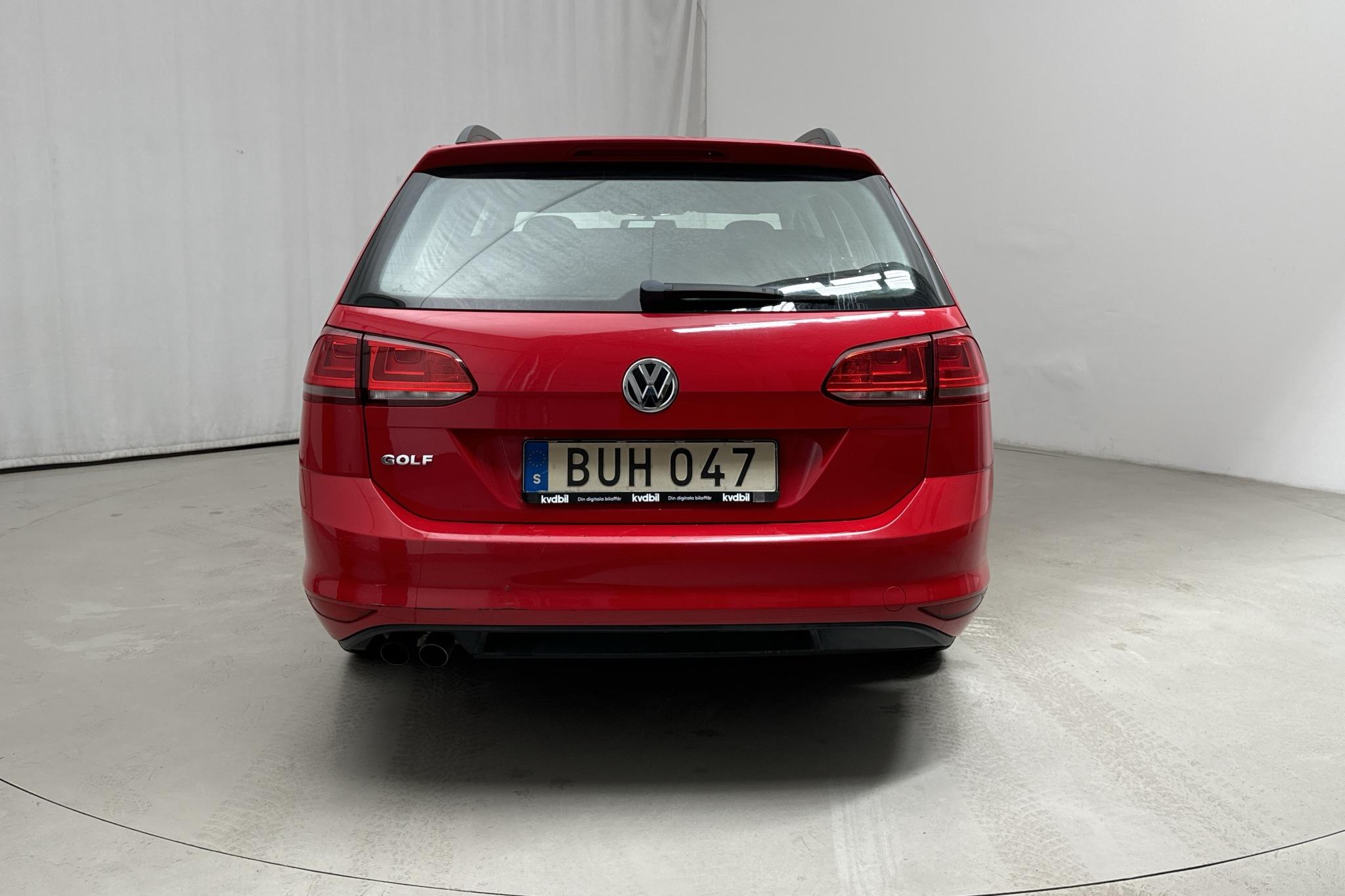 VW Golf VII 1.4 TSI Sportscombi (122hk) - 133 520 km - Manual - red - 2014