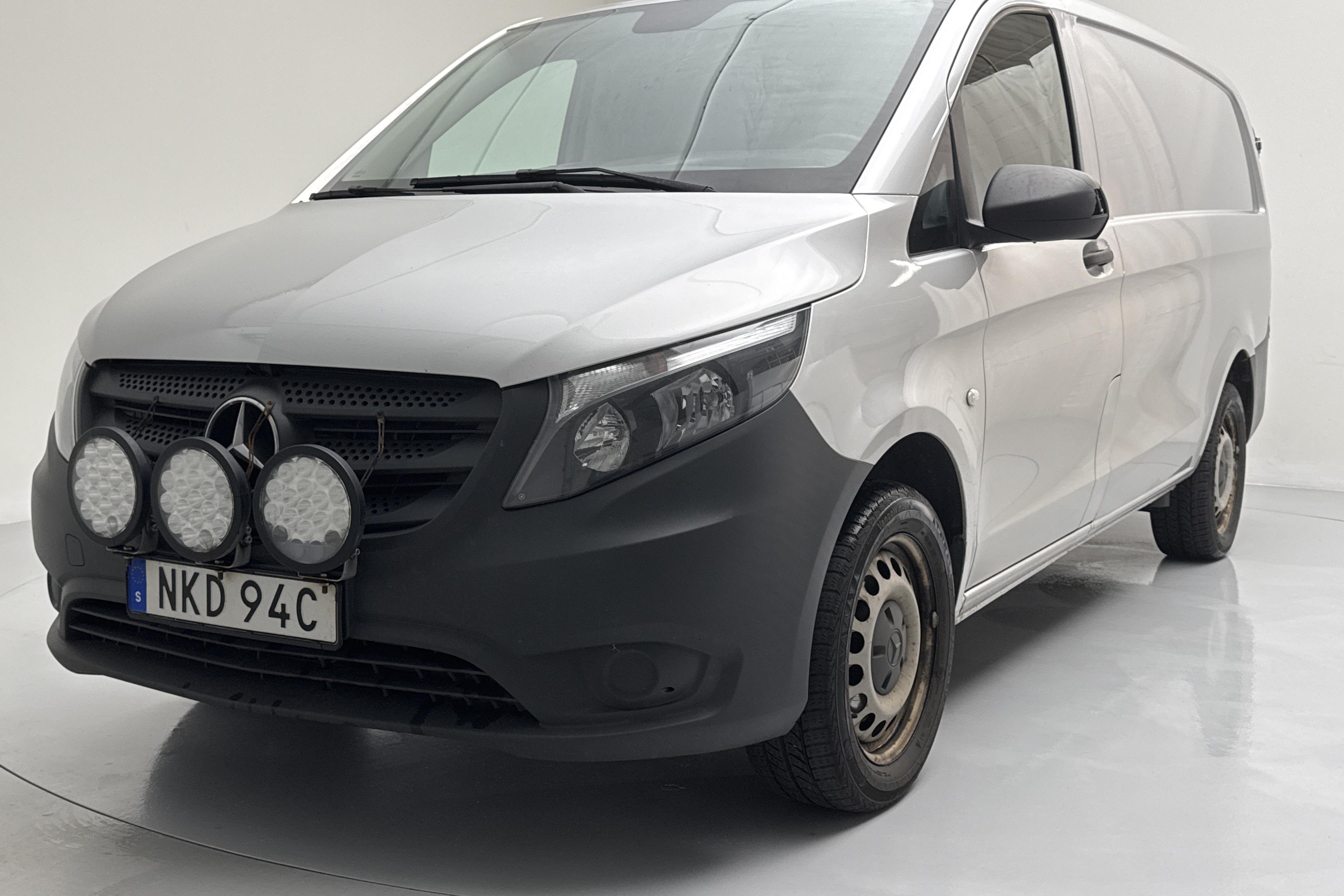 Mercedes Vito 116 CDI 4MATIC W640 (163hk) - 176 320 km - Automaattinen - hopea - 2019