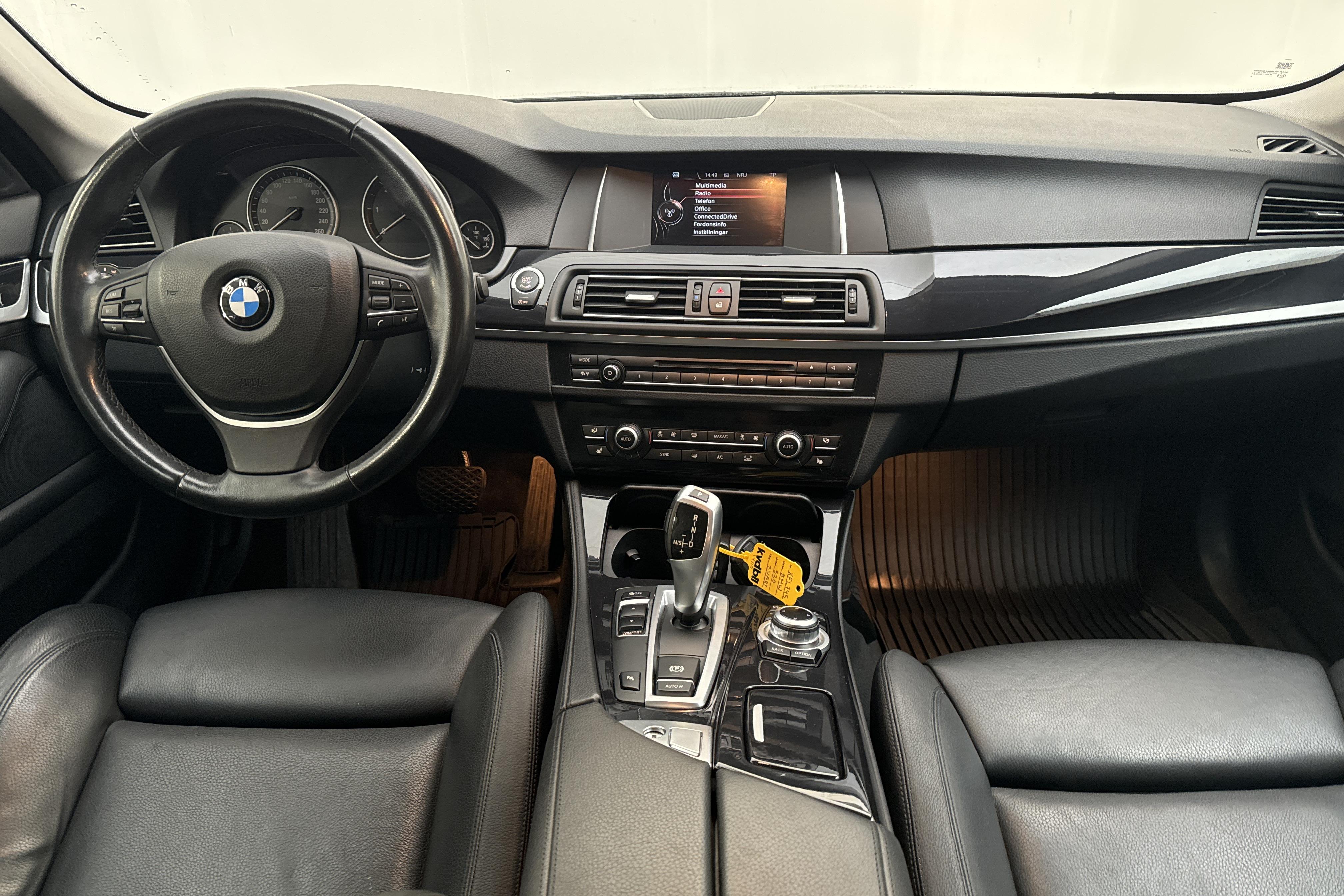 BMW 520d Touring, F11 (190hk) - 101 270 km - Automatic - black - 2017