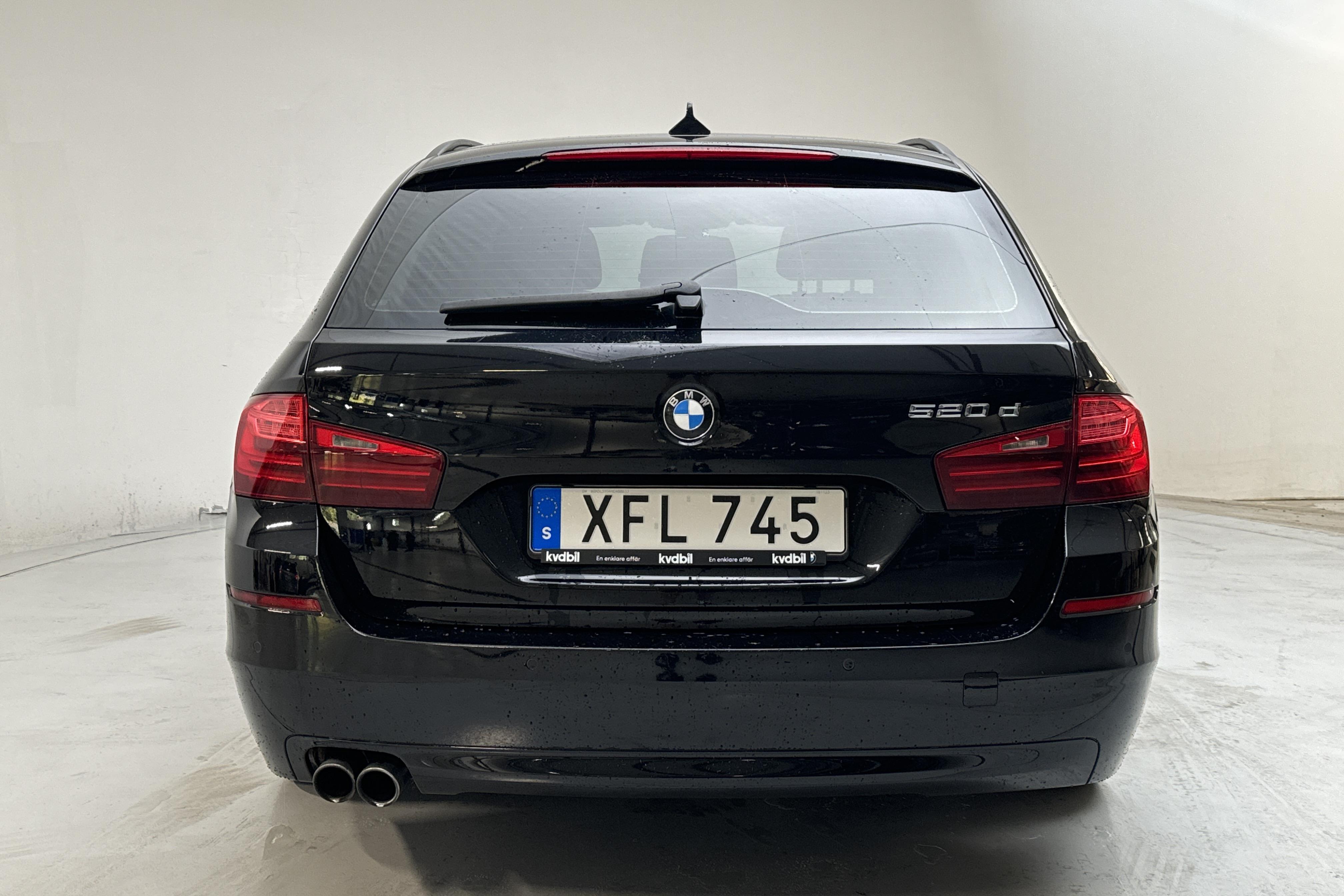 BMW 520d Touring, F11 (190hk) - 101 270 km - Automatic - black - 2017