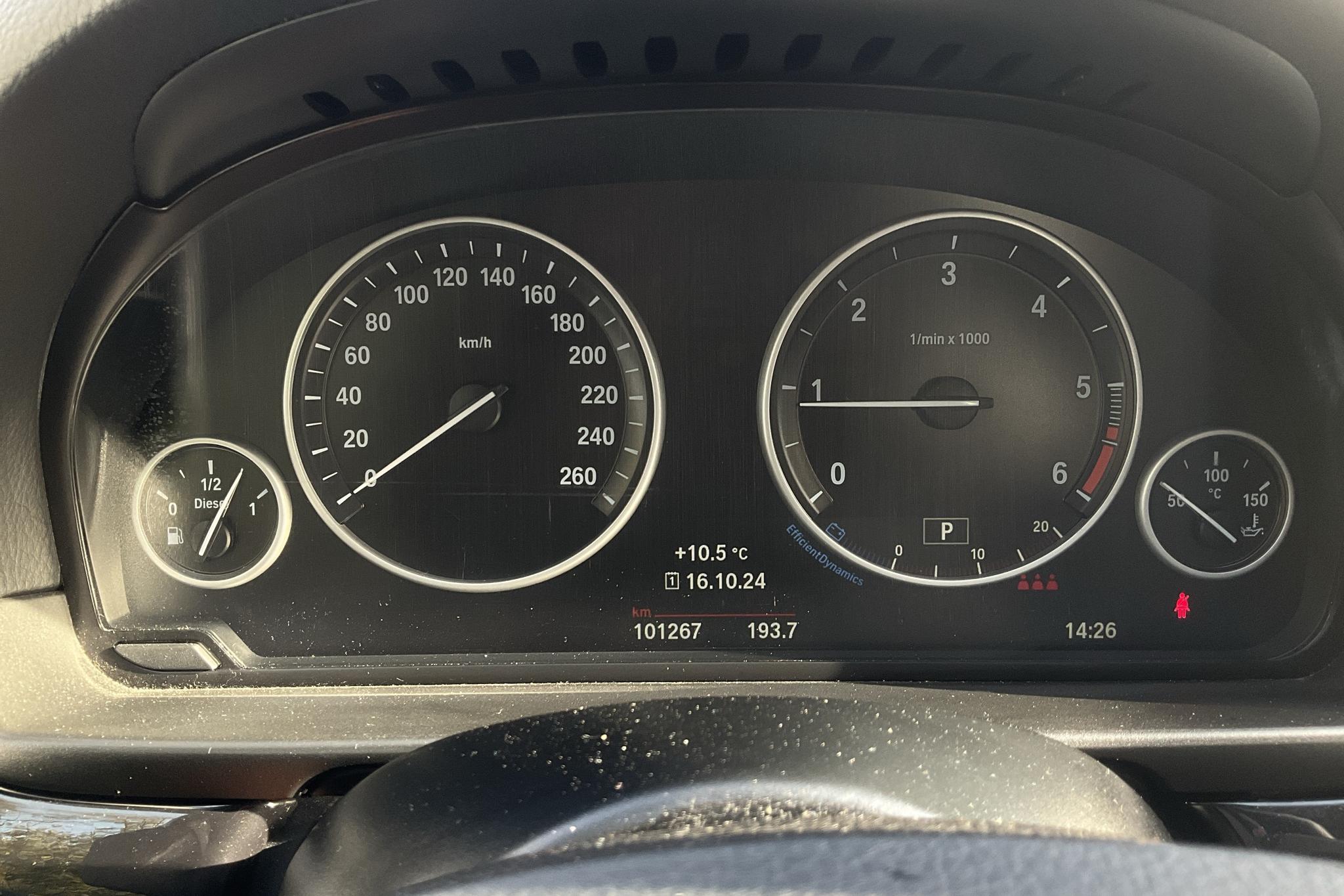 BMW 520d Touring, F11 (190hk) - 101 270 km - Automatyczna - czarny - 2017