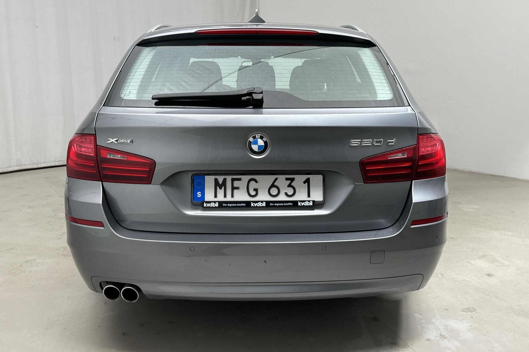 BMW 520d xDrive Touring, F11 (190hk) - 188 760 km - Automaattinen - harmaa - 2016