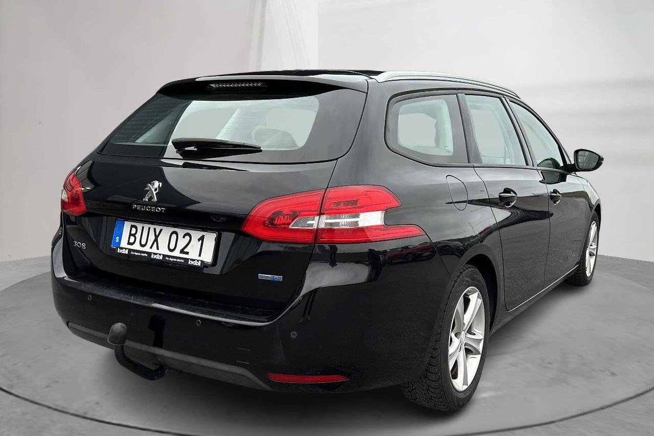 Peugeot 308 SW BlueHDi (120hk) - 16 134 mil - Automat - svart - 2016