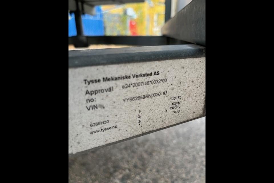 TYSSE Ställningsvagn - 0 km - gray - 2022