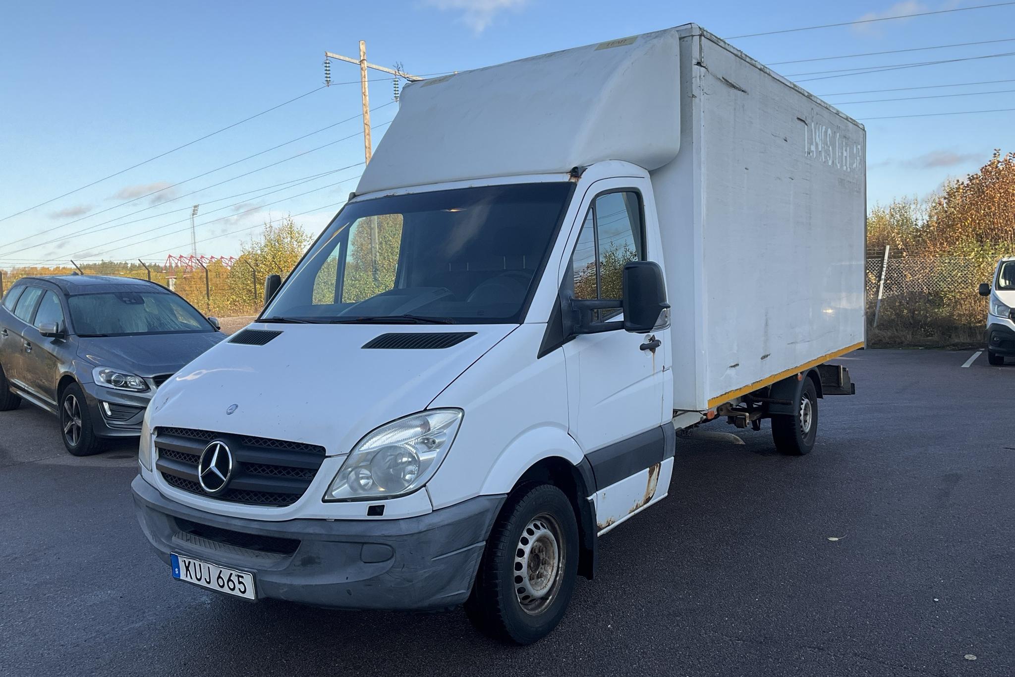 Mercedes Sprinter 316 CDI Volymskåp (163hk) - 199 430 km - Automatyczna - biały - 2010