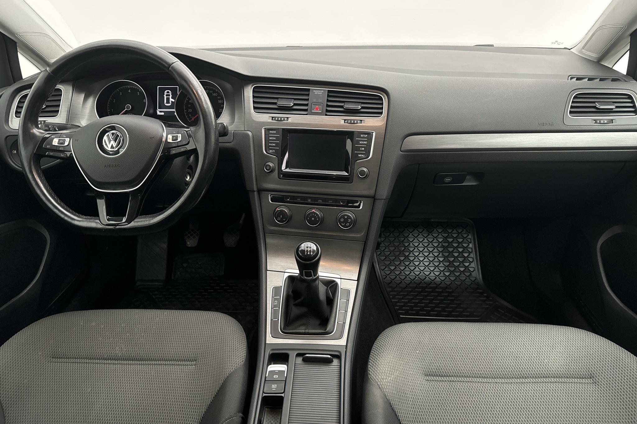 VW Golf VII 1.2 TSI 5dr (105hk) - 79 310 km - Käsitsi - Dark Blue - 2014