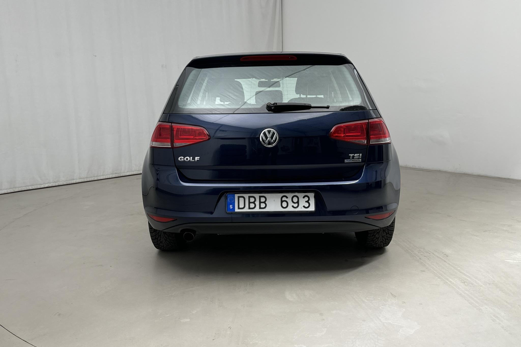 VW Golf VII 1.2 TSI 5dr (105hk) - 79 310 km - Manuaalinen - Dark Blue - 2014