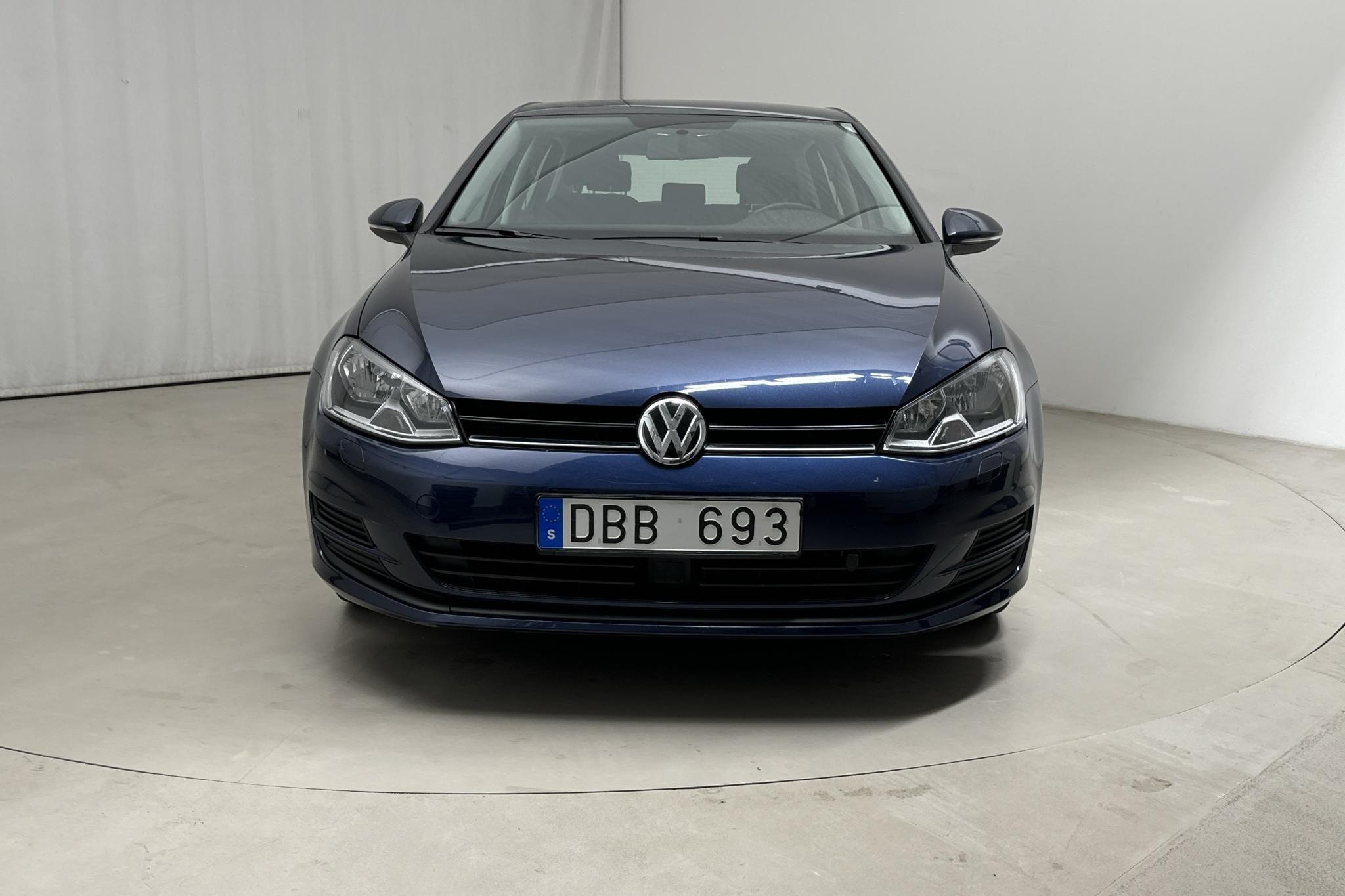 VW Golf VII 1.2 TSI 5dr (105hk) - 79 310 km - Manuaalinen - Dark Blue - 2014