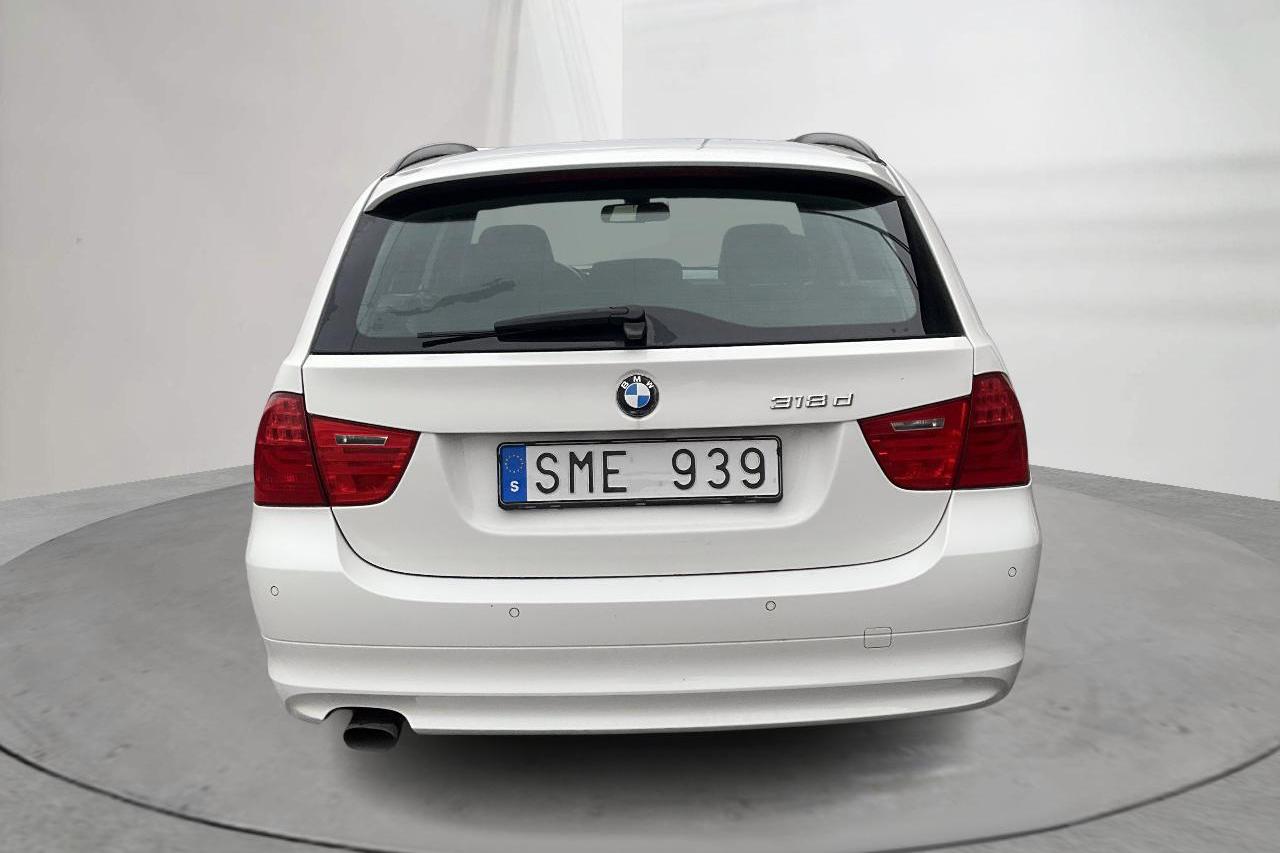 BMW 318d Touring, E91 (143hk) - 173 290 km - Käsitsi - valge - 2011