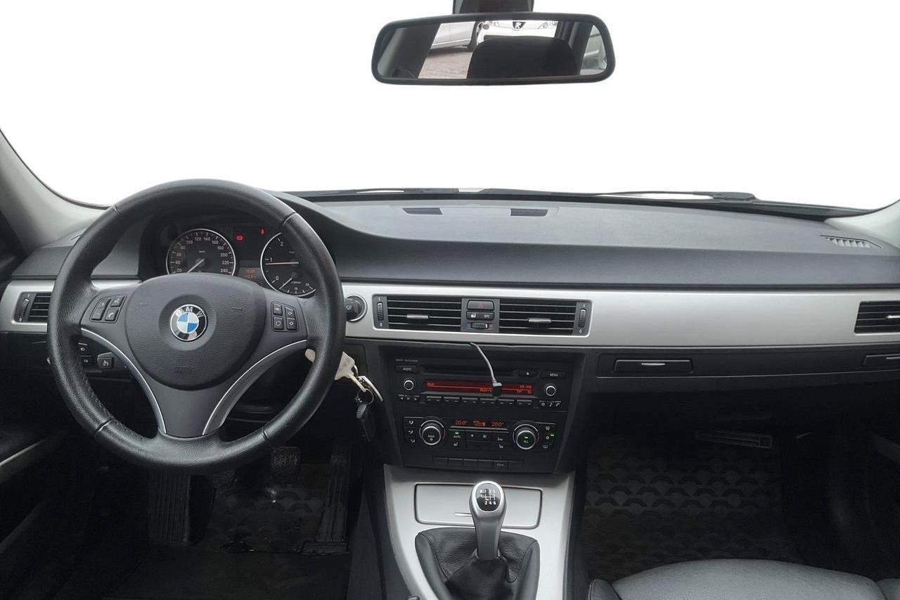 BMW 318d Touring, E91 (143hk) - 173 290 km - Manuaalinen - valkoinen - 2011