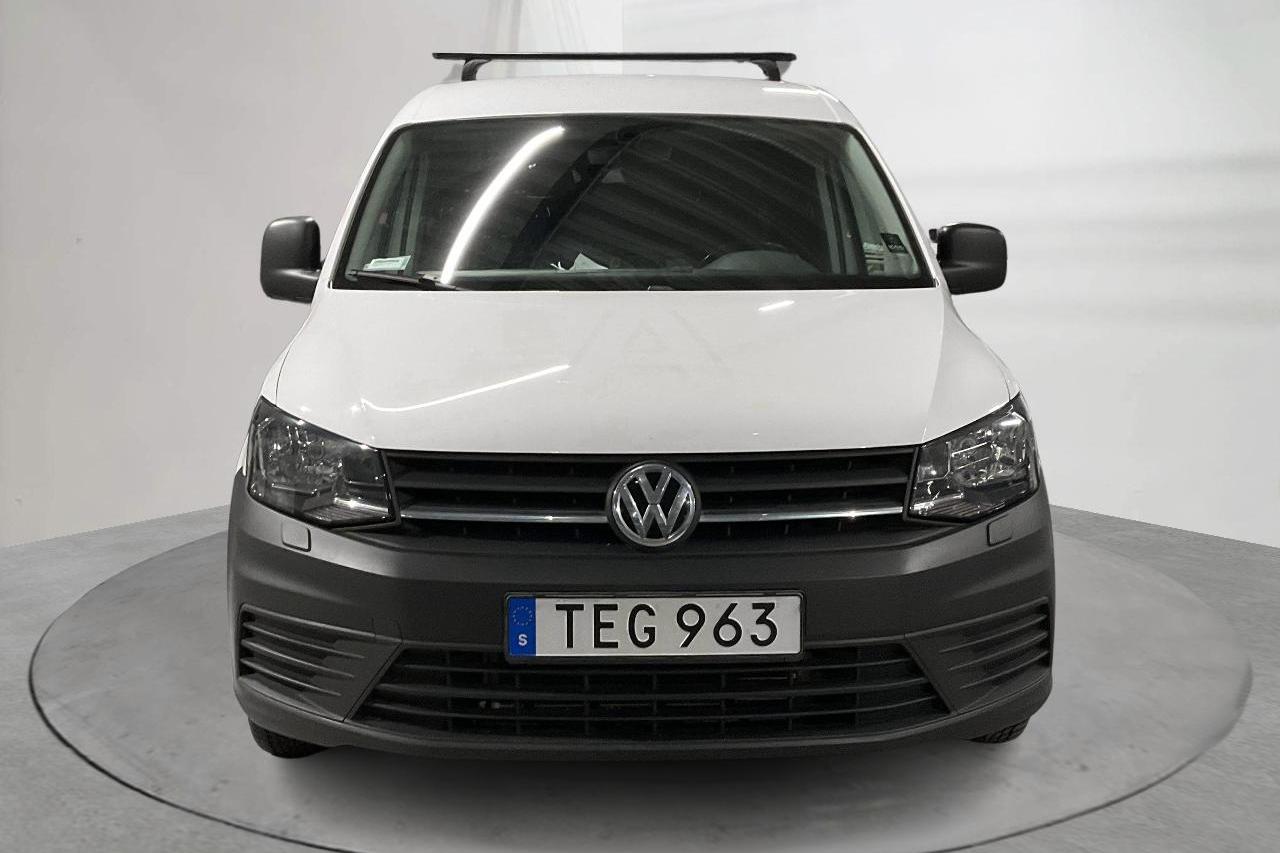 VW Caddy 2.0 TDI Skåp (102hk) - 5 003 mil - Automat - vit - 2016