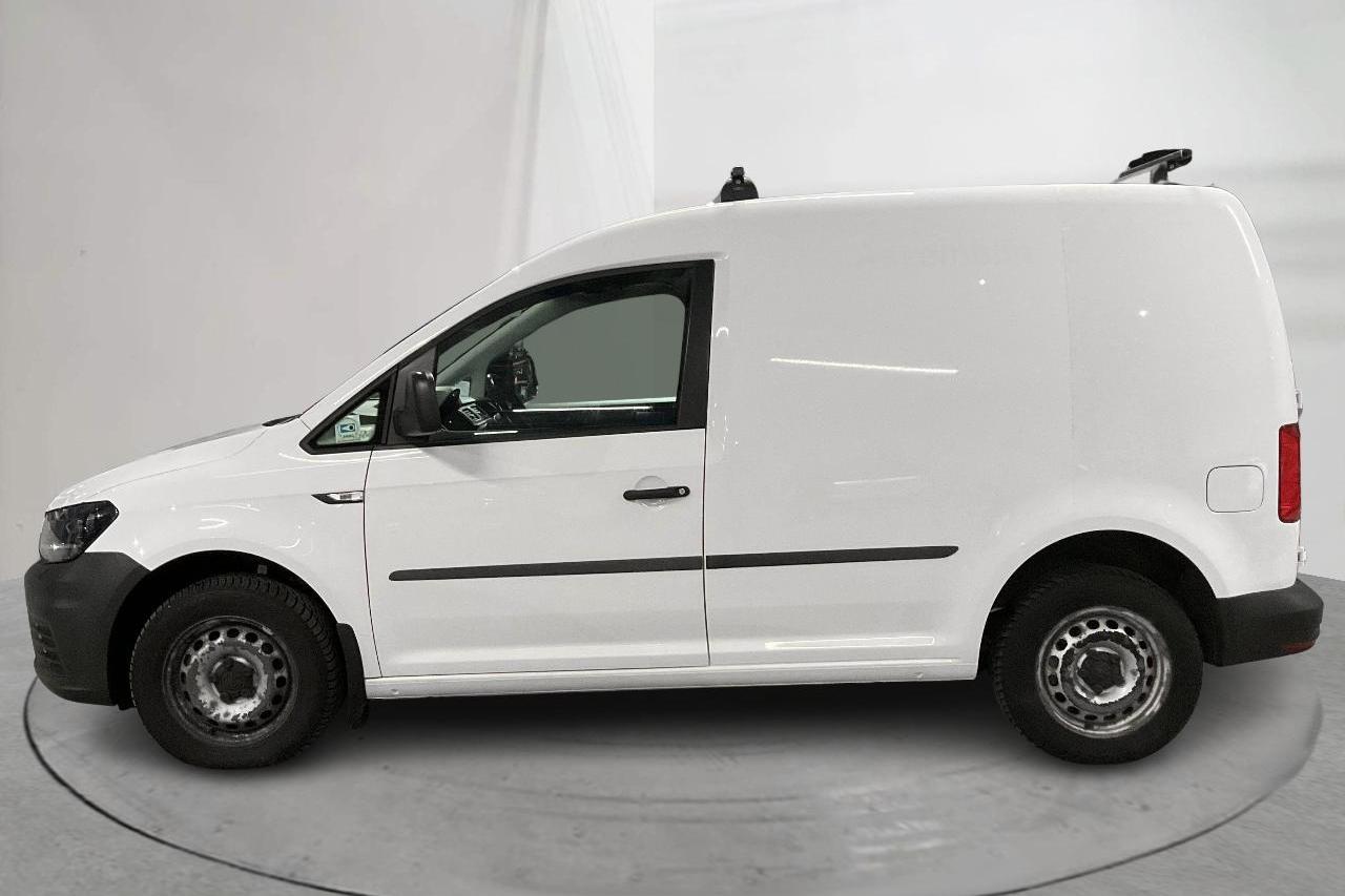 VW Caddy 2.0 TDI Skåp (102hk) - 5 003 mil - Automat - vit - 2016