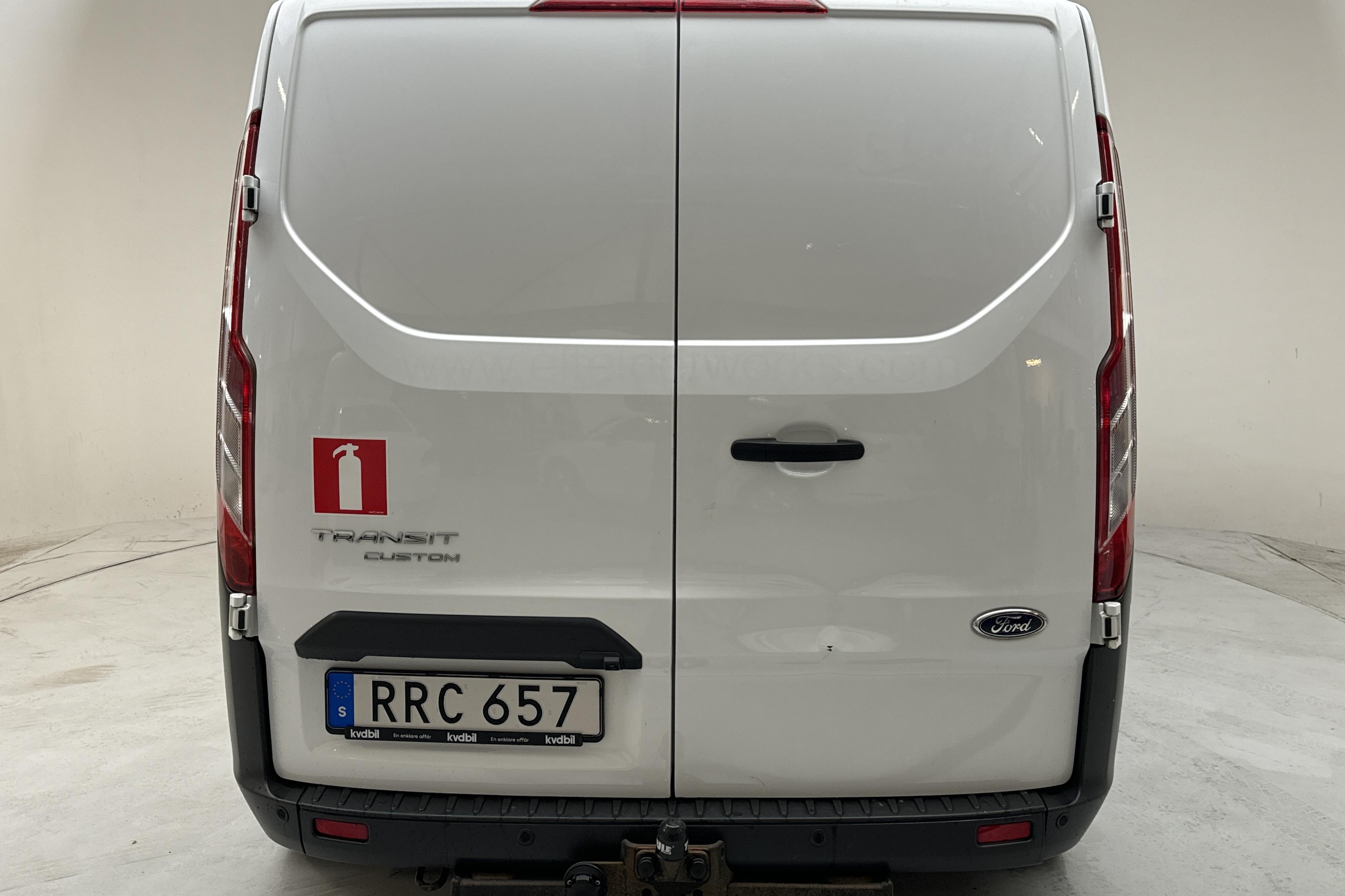 Ford Transit Custom 290 (130hk) - 151 380 km - Manualna - biały - 2018