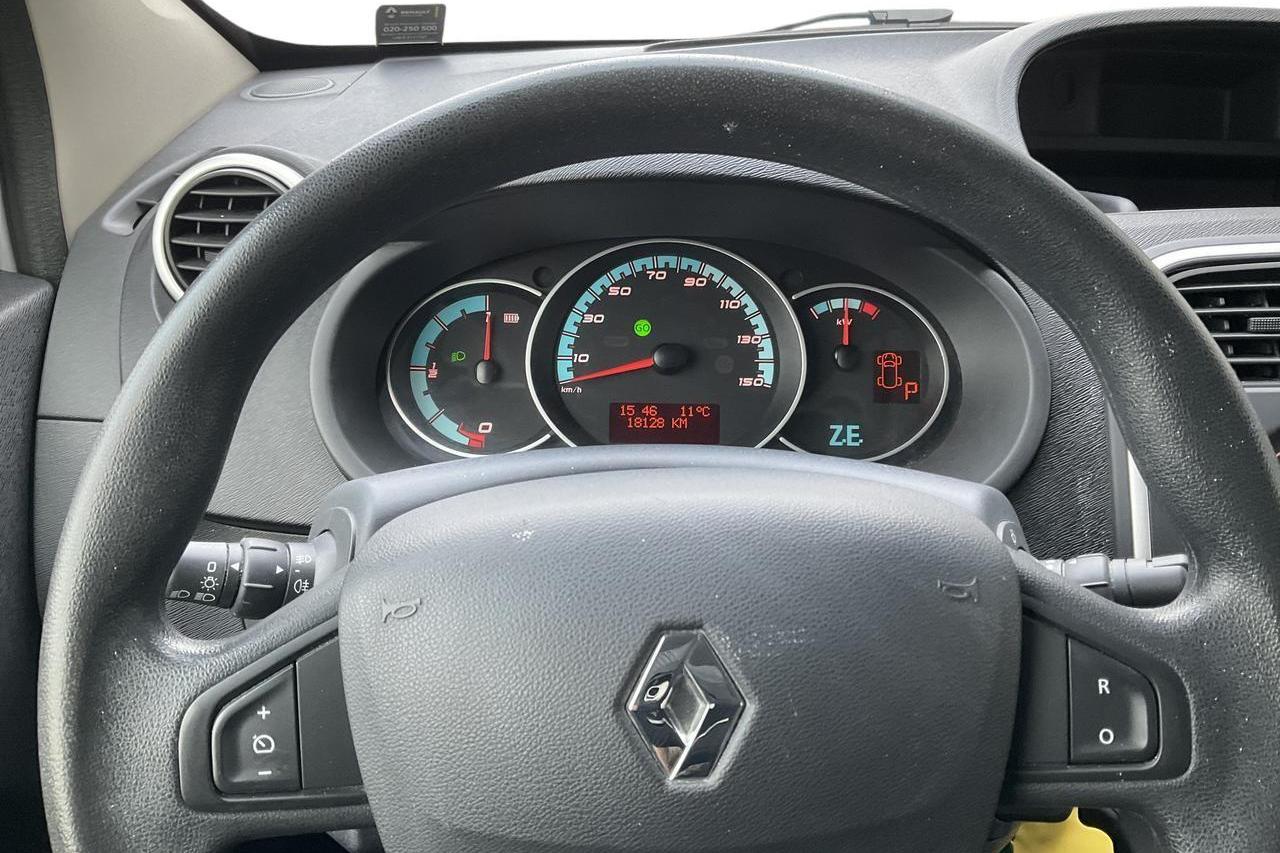 Renault Kangoo Z.E Power Plus 33 kWh Maxi Skåp (60hk) - 18 120 km - Automaattinen - valkoinen - 2018