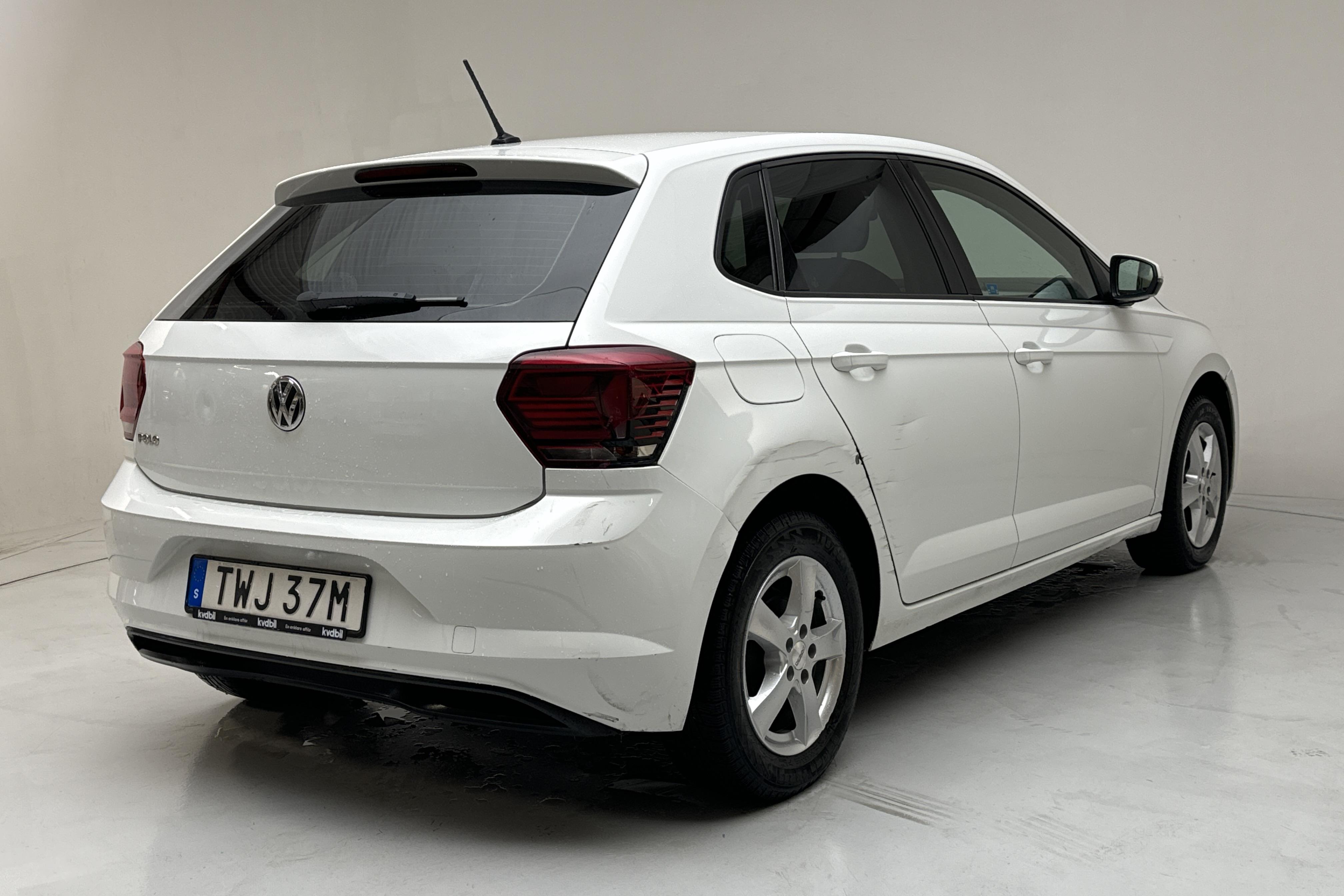 VW Polo 1.0 TSI 5dr (95hk) - 31 810 mil - Automat - vit - 2020