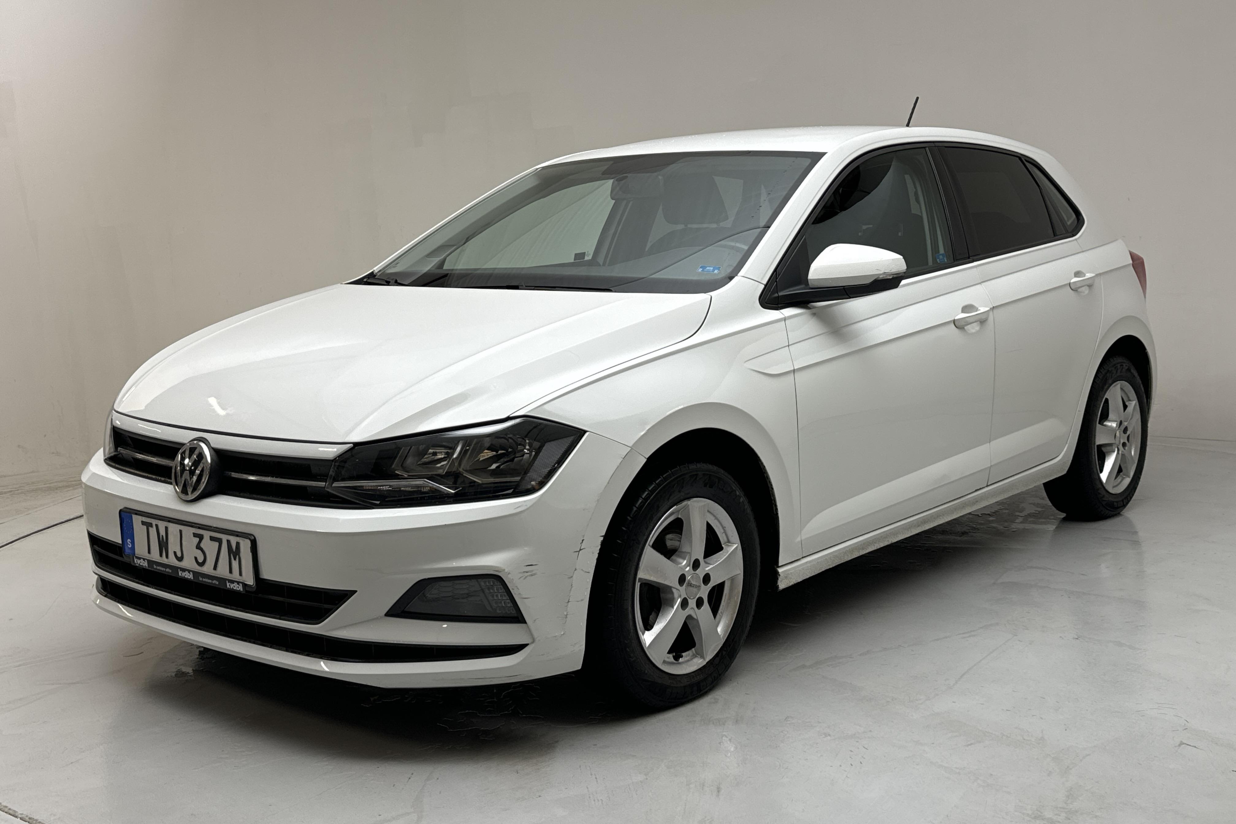 VW Polo 1.0 TSI 5dr (95hk) - 31 810 mil - Automat - vit - 2020