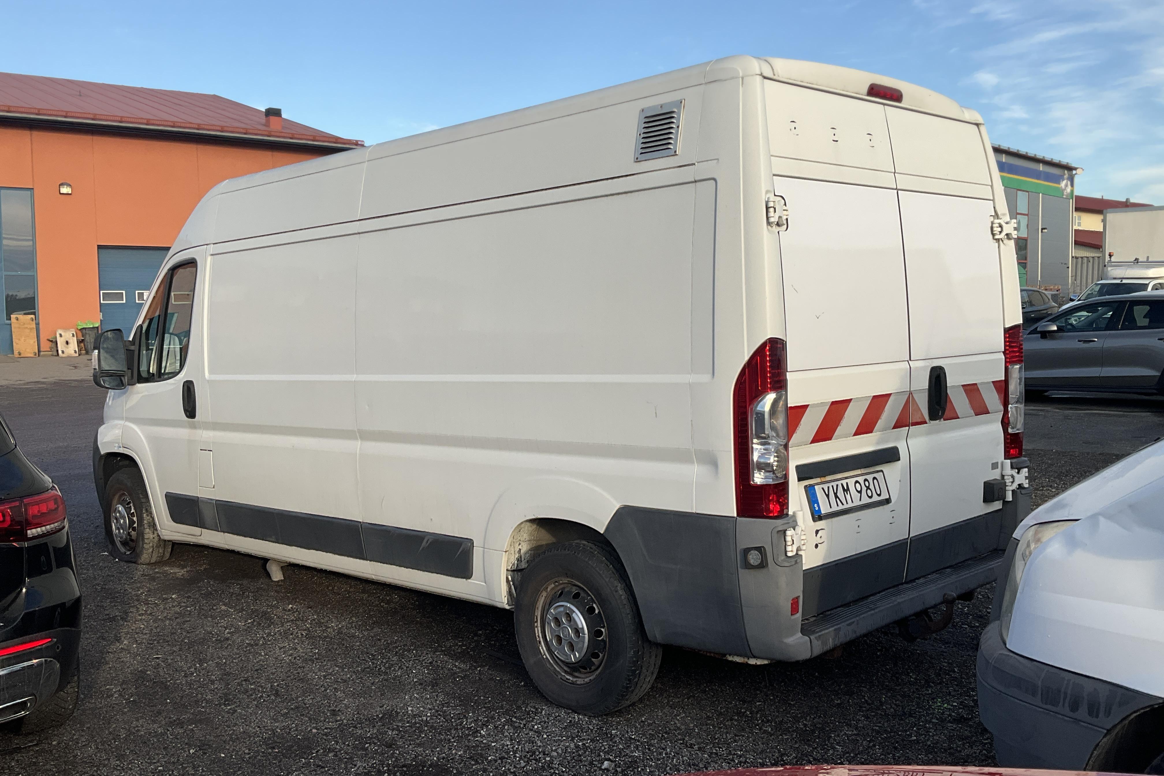 Fiat Ducato 2.3 Multijet Skåp (120hk) - 11 528 mil - Manuell - vit - 2009