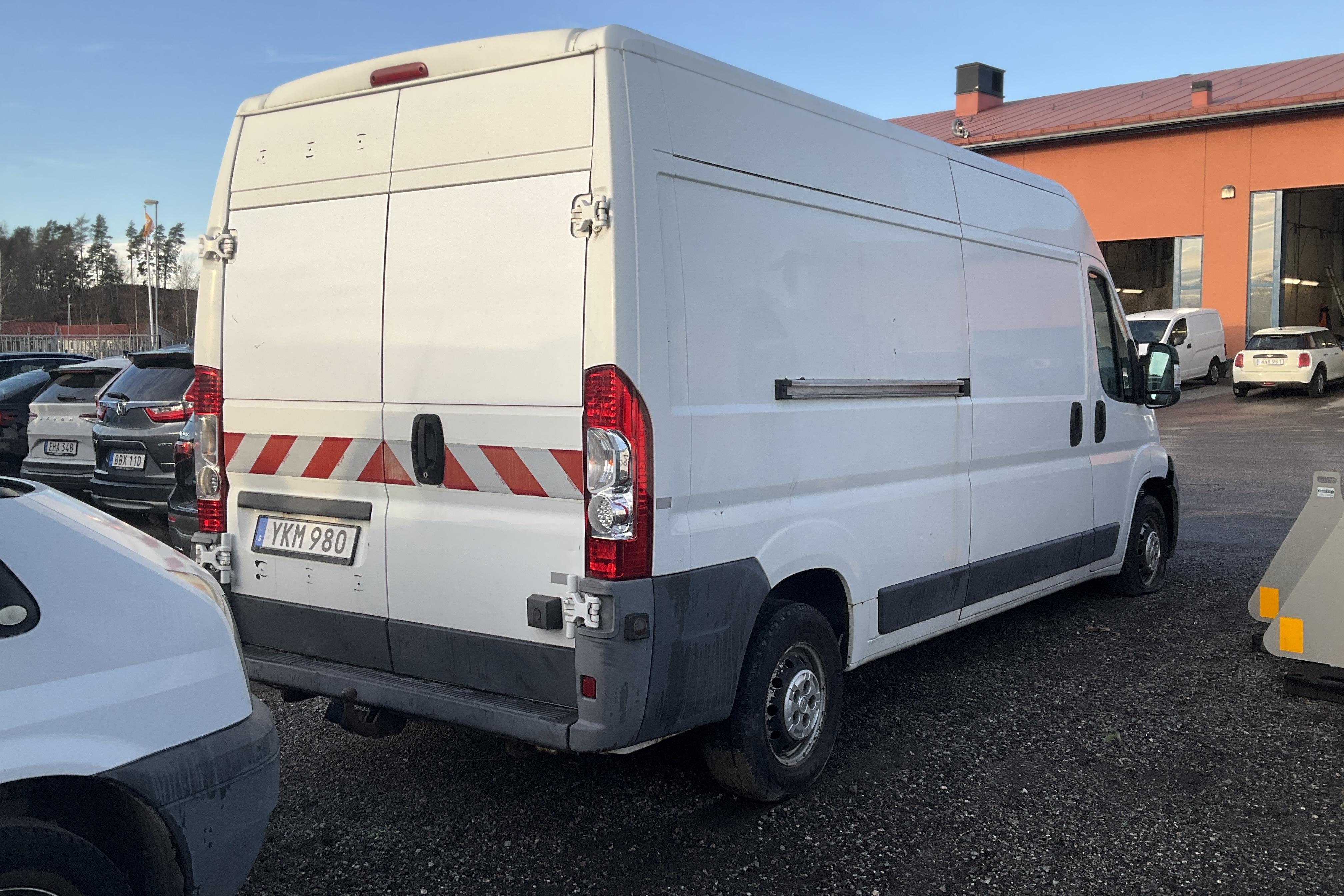 Fiat Ducato 2.3 Multijet Skåp (120hk) - 11 528 mil - Manuell - vit - 2009