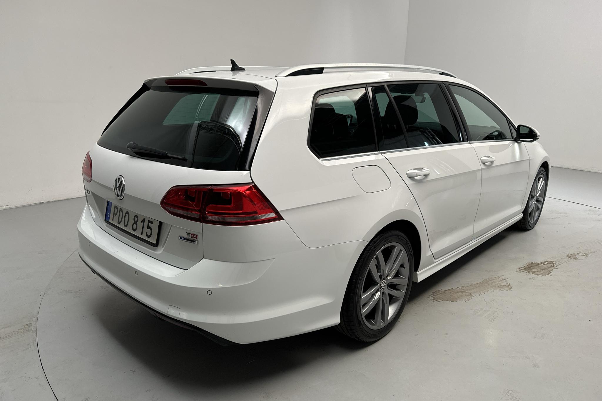 VW Golf VII 1.4 TSI Sportscombi (150hk) - 93 200 km - Automaattinen - valkoinen - 2017