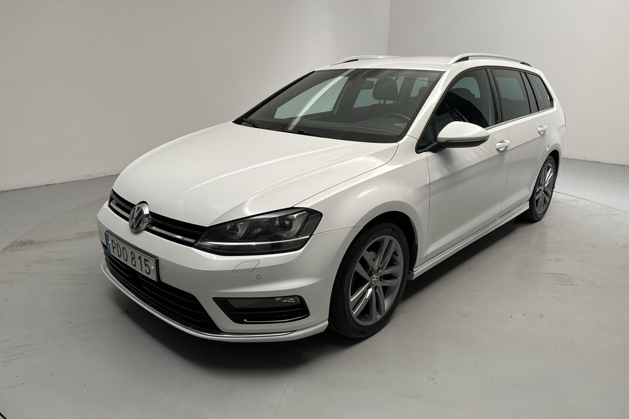 VW Golf VII 1.4 TSI Sportscombi (150hk) - 93 200 km - Automaatne - valge - 2017