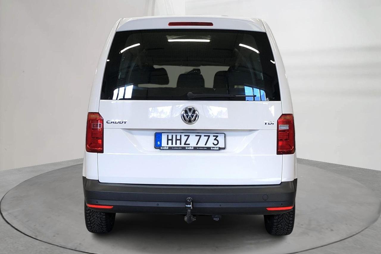 VW Caddy Life 2.0 TDI (75hk) - 165 640 km - Käsitsi - valge - 2017