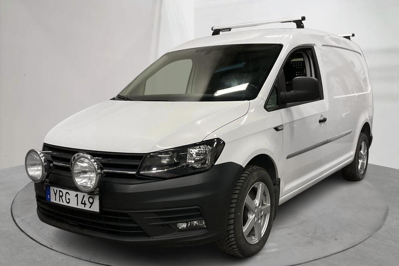 VW Caddy 2.0 TDI Maxi Skåp 4MOTION (150hk) - 75 580 km - Automaattinen - valkoinen - 2018