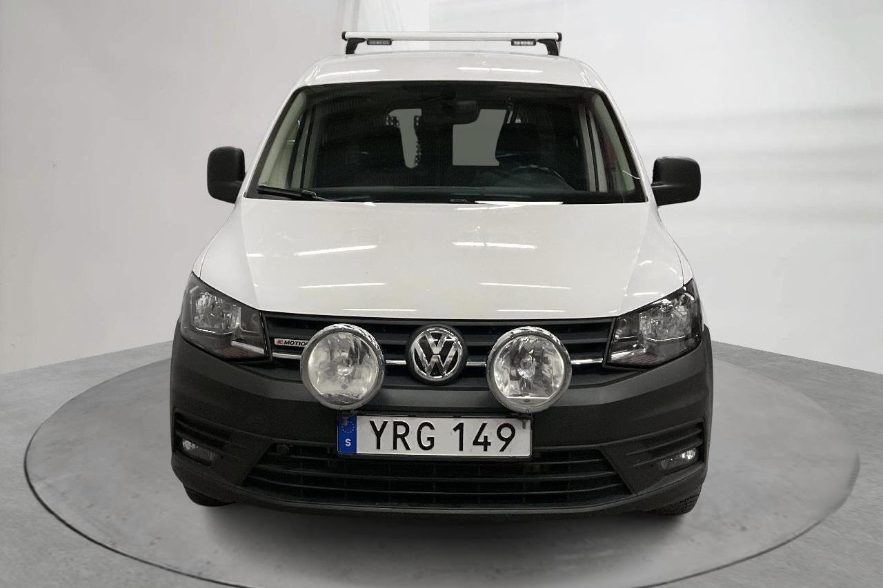 VW Caddy 2.0 TDI Maxi Skåp 4MOTION (150hk) - 75 580 km - Automaattinen - valkoinen - 2018