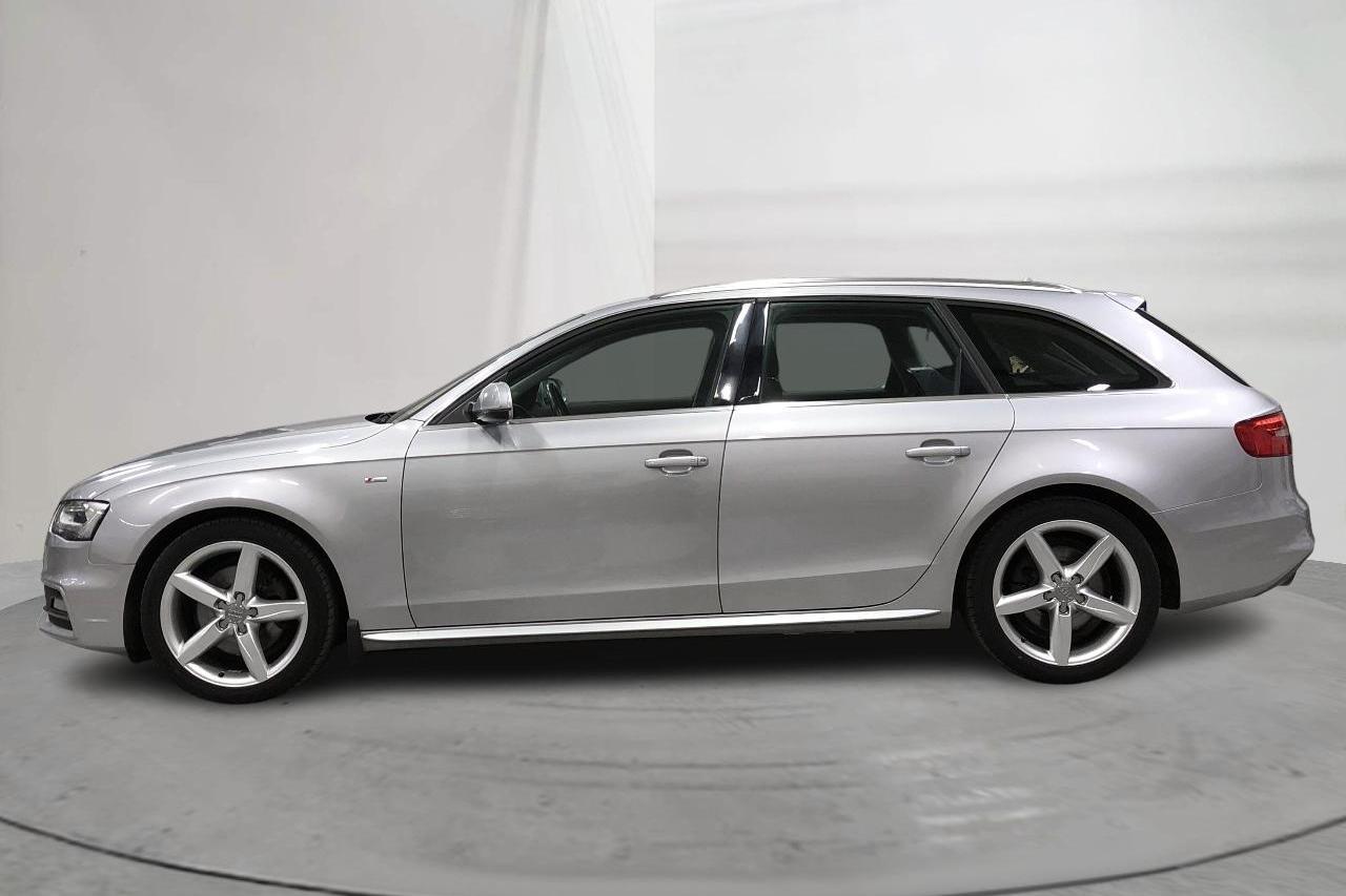 Audi A4 2.0 TDI Avant quattro (150hk) - 148 790 km - Manualna - srebro - 2015