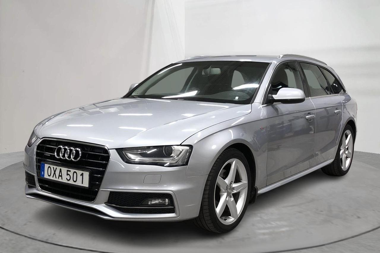 Audi A4 2.0 TDI Avant quattro (150hk) - 148 790 km - Manualna - srebro - 2015