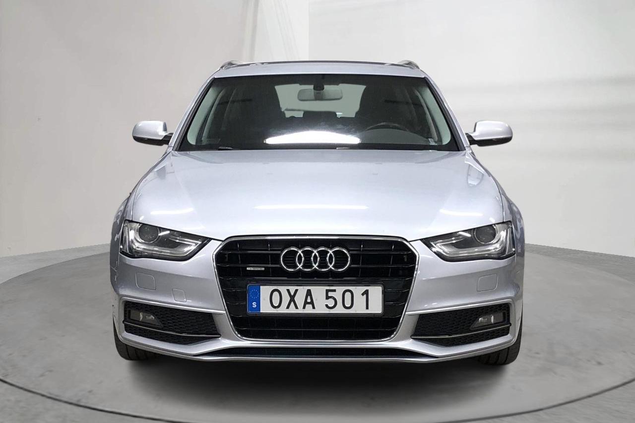 Audi A4 2.0 TDI Avant quattro (150hk) - 148 790 km - Manualna - srebro - 2015