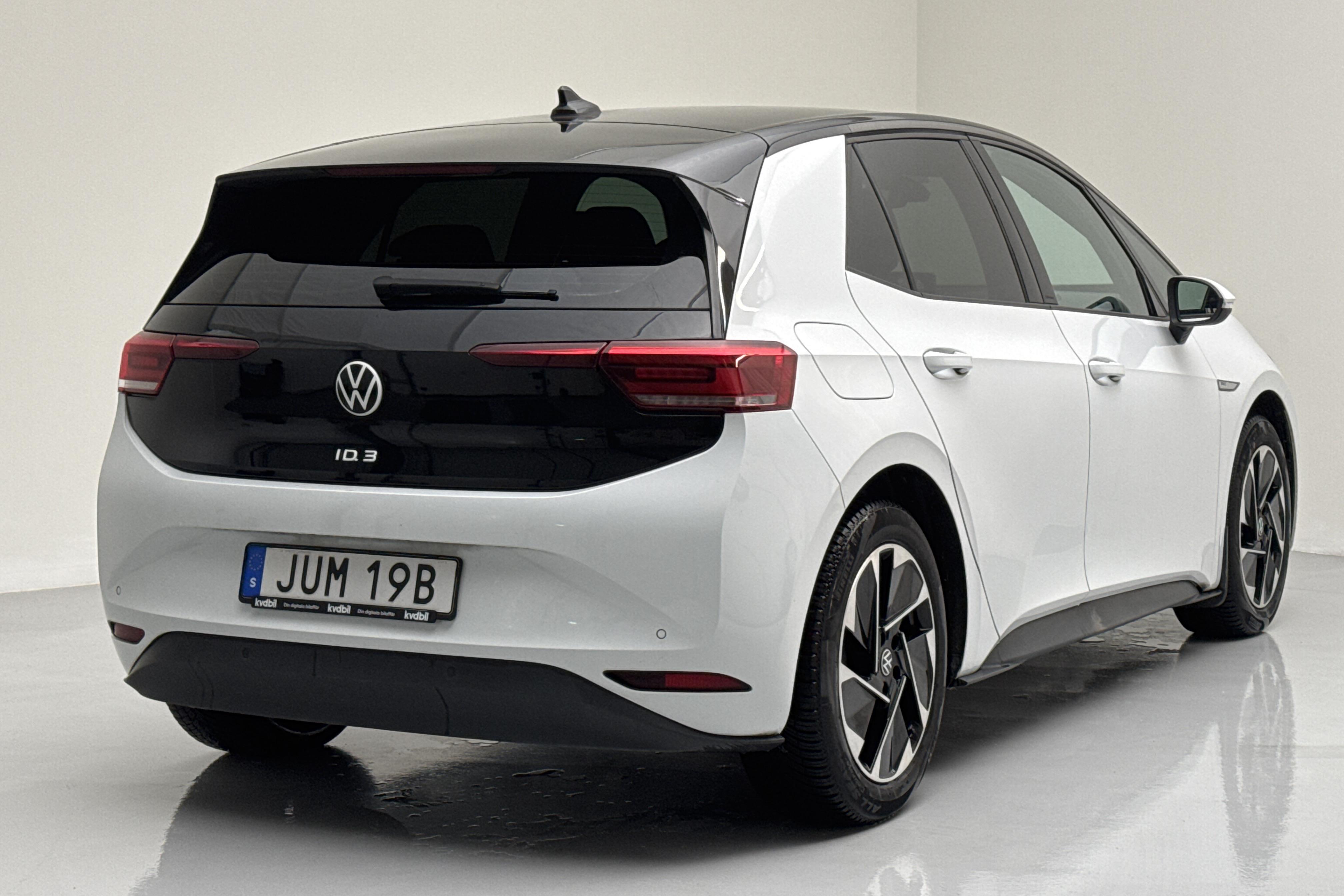 VW ID.3 58kWh (204hk) - 84 440 km - Automatyczna - biały - 2021