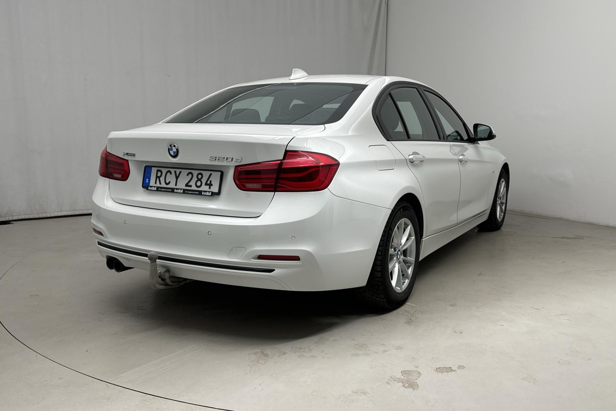 BMW 320d xDrive Sedan, F30 (190hk) - 123 130 km - Automaattinen - valkoinen - 2016