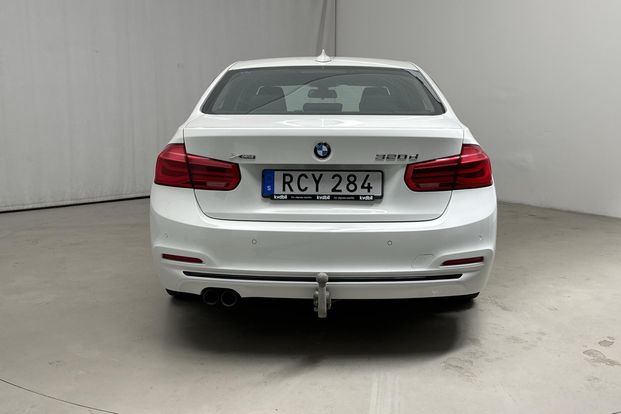 BMW 320d xDrive Sedan, F30 (190hk) - 123 130 km - Automaattinen - valkoinen - 2016