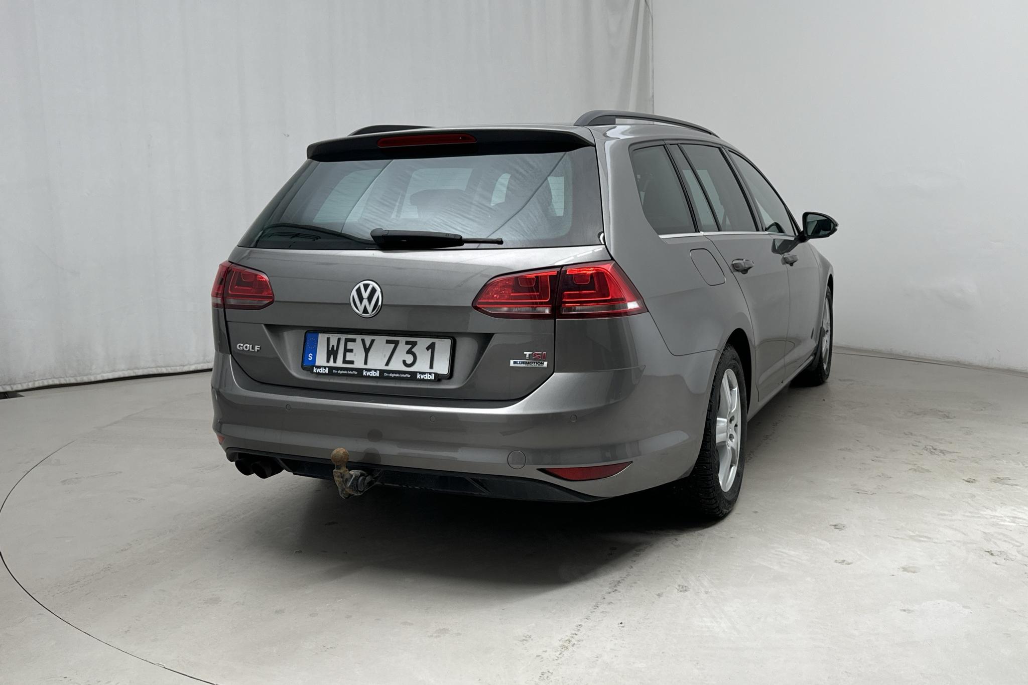 VW Golf VII 1.4 TSI Sportscombi (140hk) - 110 780 km - Manuaalinen - harmaa - 2015