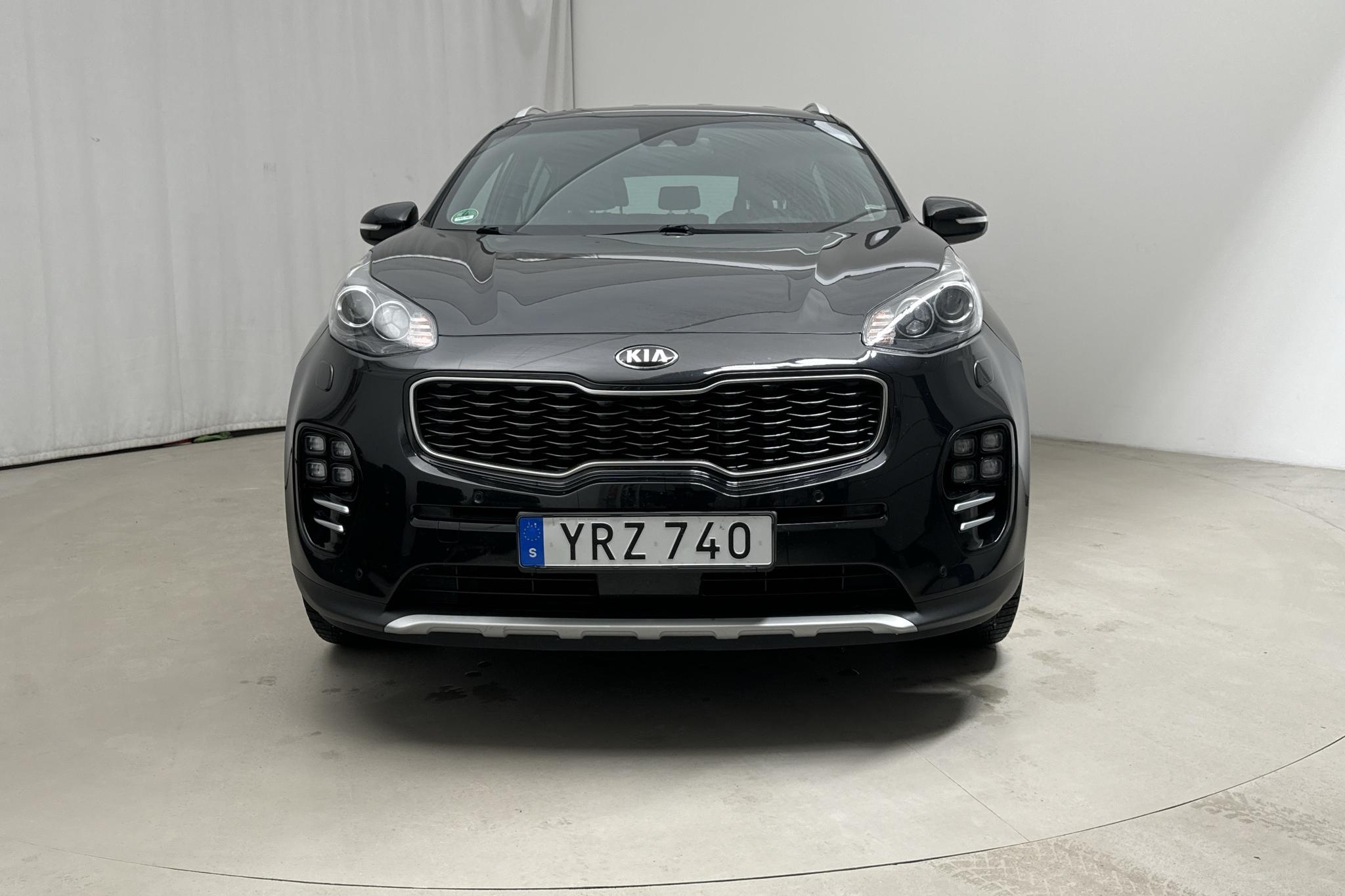 KIA Sportage 1.6 T-GDI AWD (177hk) - 6 683 mil - Automat - svart - 2017