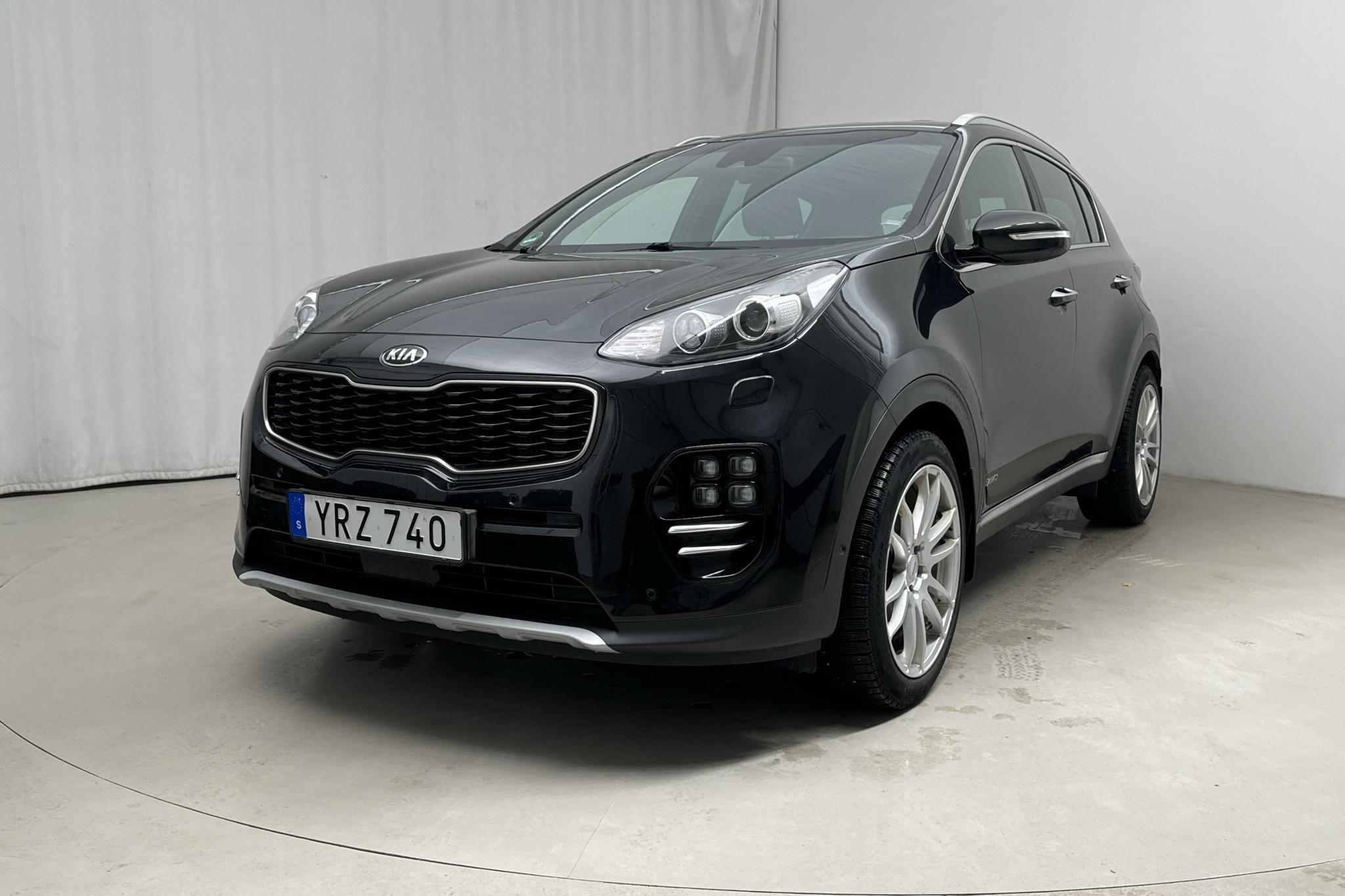 KIA Sportage 1.6 T-GDI AWD (177hk) - 6 683 mil - Automat - svart - 2017