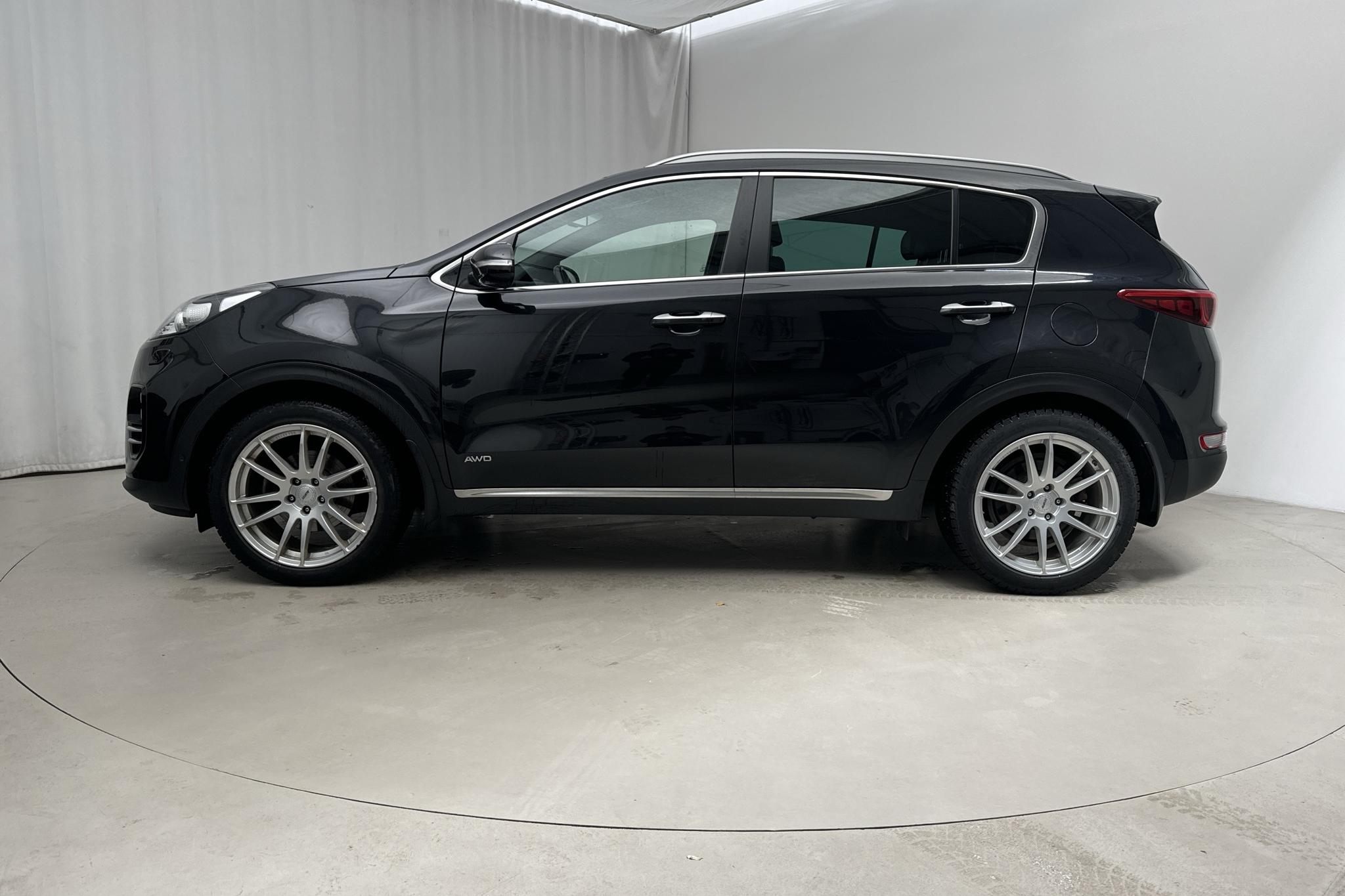 KIA Sportage 1.6 T-GDI AWD (177hk) - 6 683 mil - Automat - svart - 2017